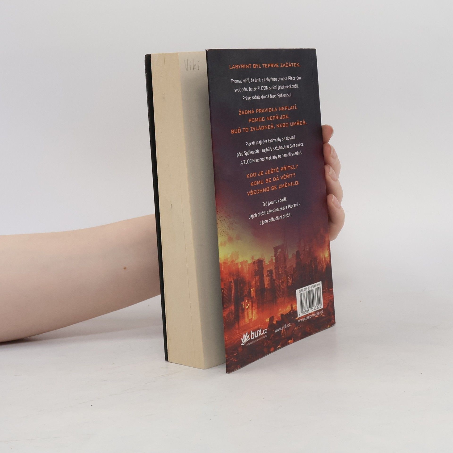 James Dashner Labyrint. 2, Spáleniště: zkouška