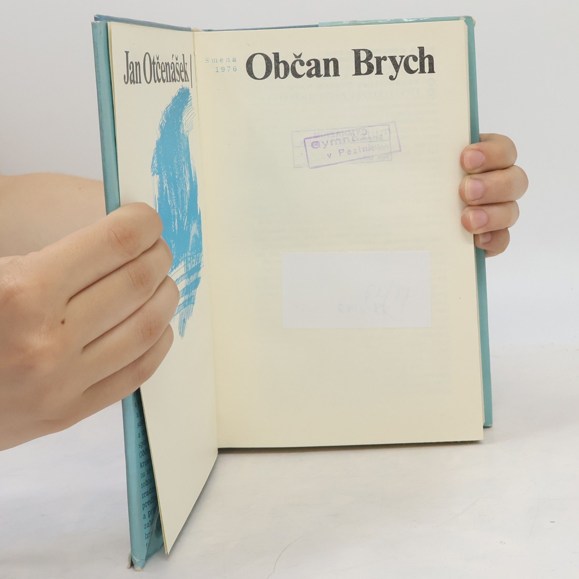 Jan Otčenášek Občan Brych