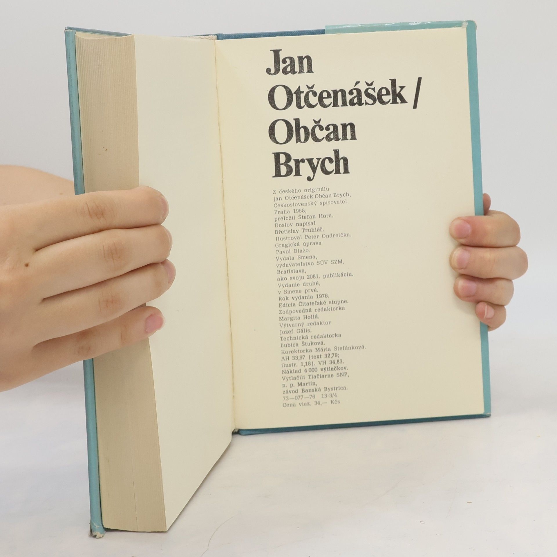 Jan Otčenášek Občan Brych