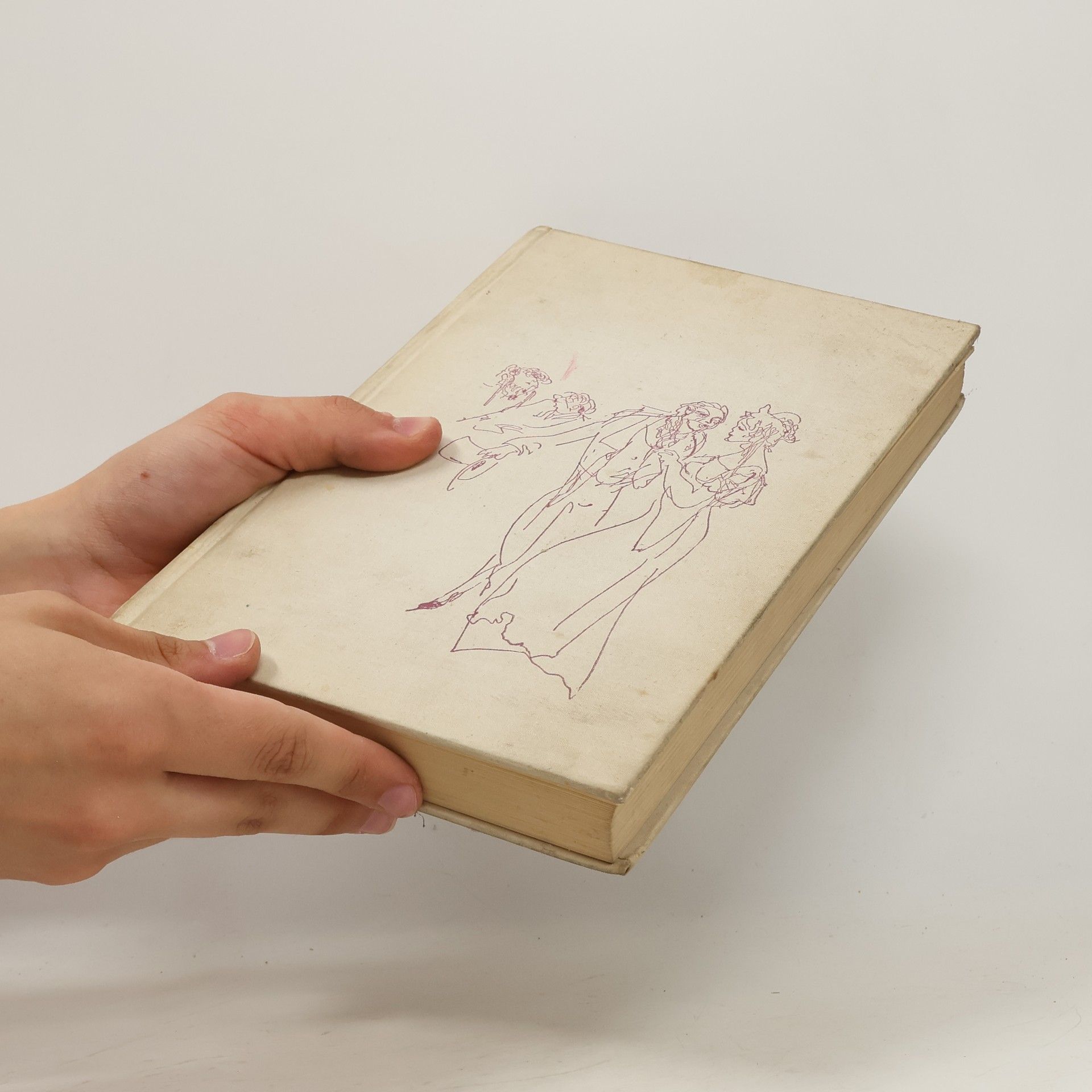 Gustave Flaubert Citová výchova (A4, Ocpl,360 s., il. M. Schwimmer, typo Zd. Sklenář, bez přebalu)