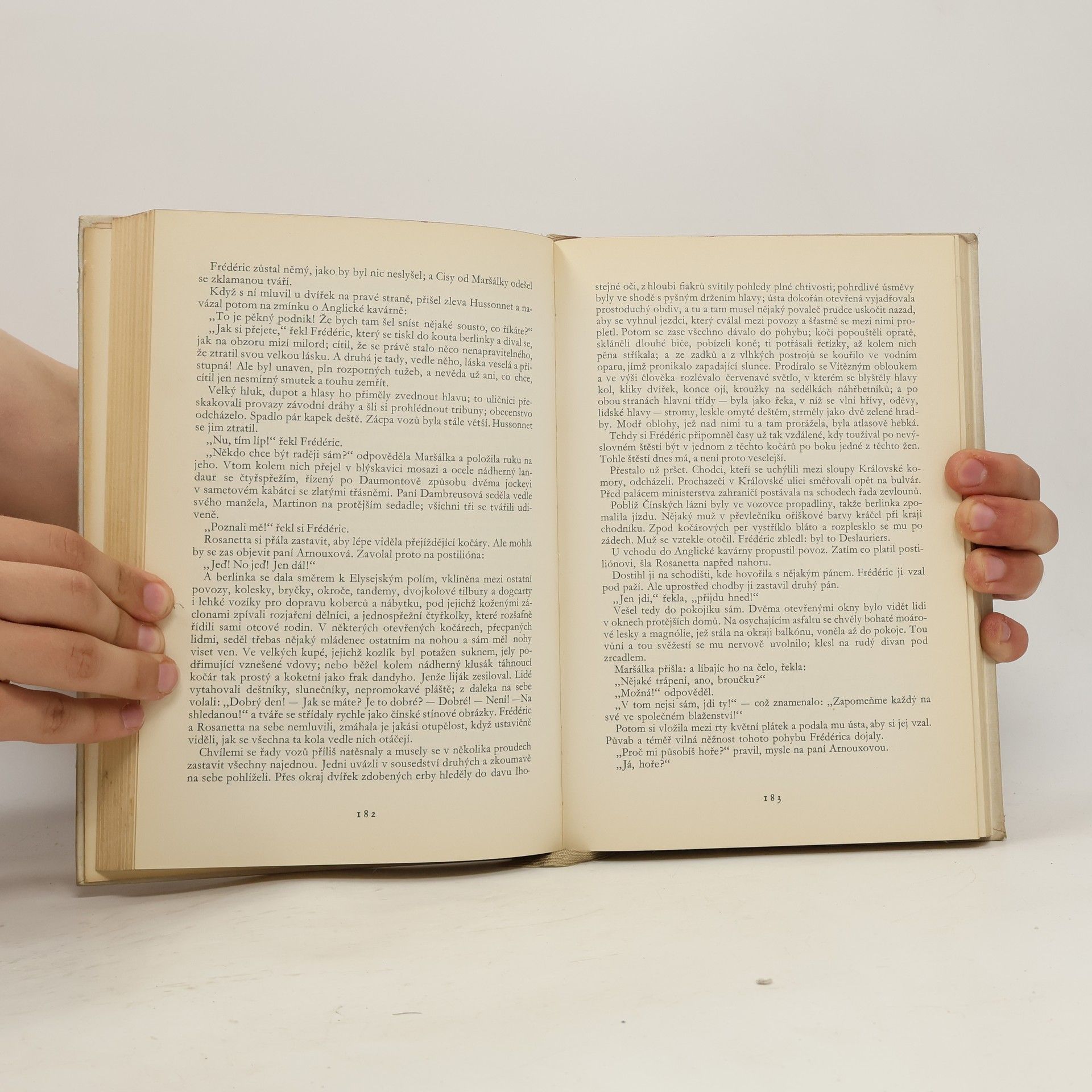 Gustave Flaubert Citová výchova (A4, Ocpl,360 s., il. M. Schwimmer, typo Zd. Sklenář, bez přebalu)