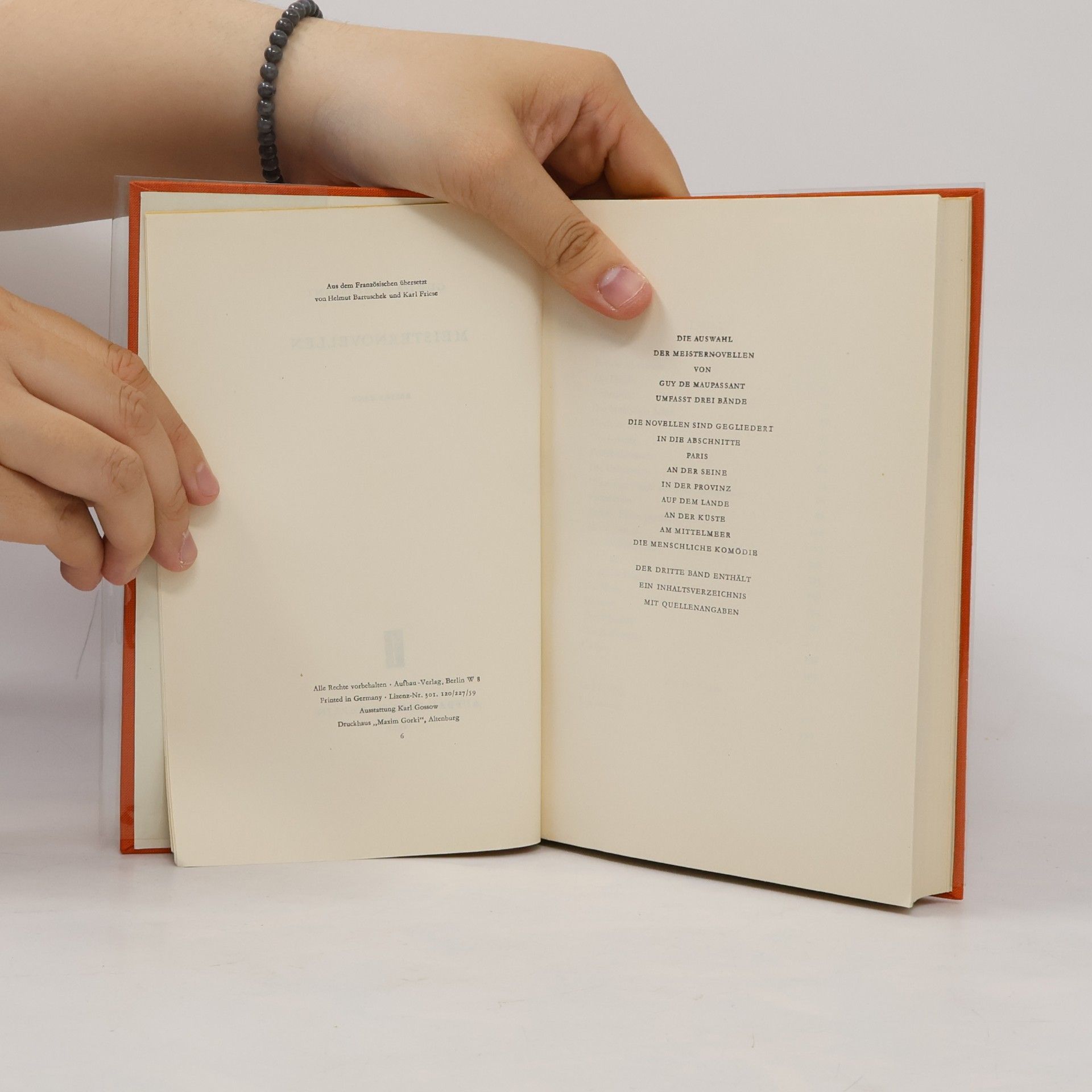 Guy de Maupassant Meisternovellen 1-3