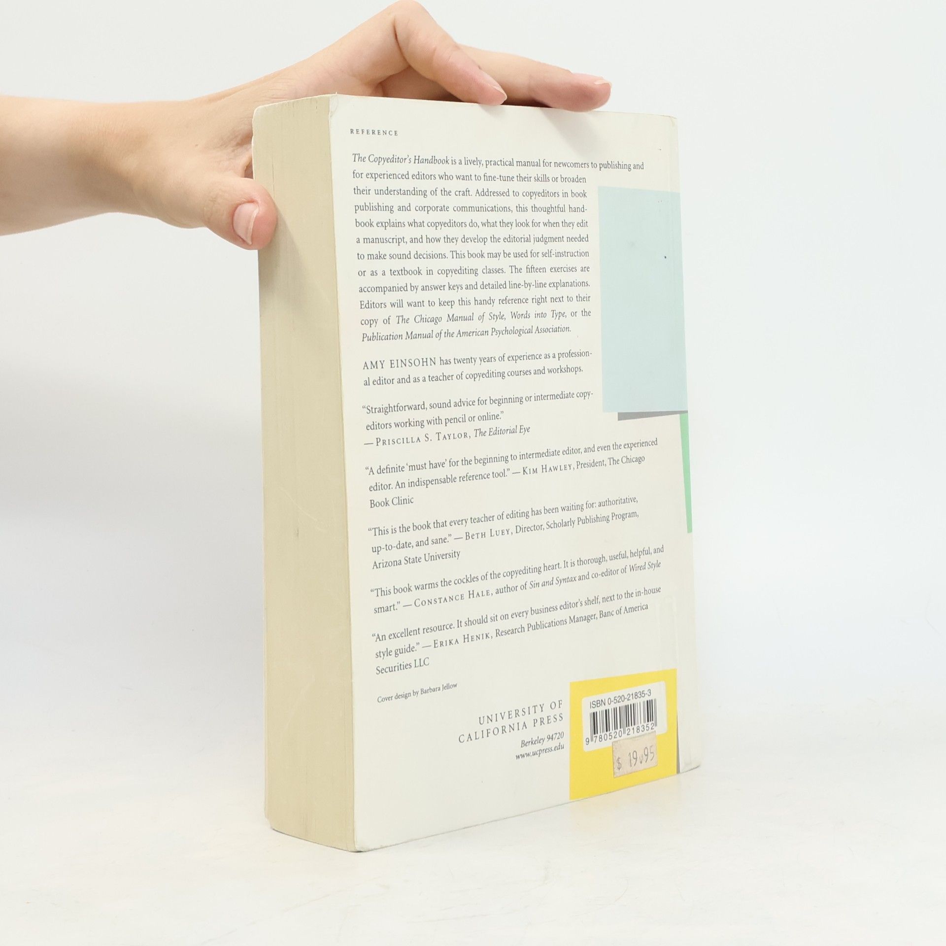 Amy Einsohn Ten Copyeditor's Handbook