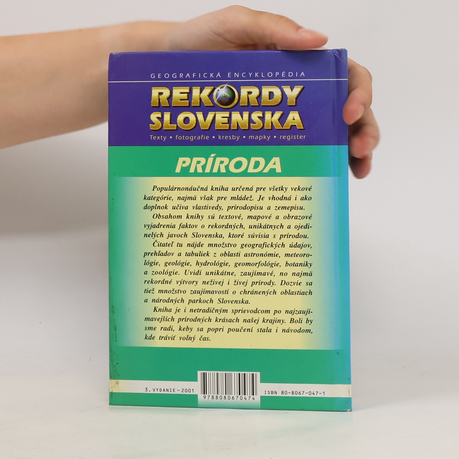 Kliment Ondrejka Príroda : geografická encyklopédia