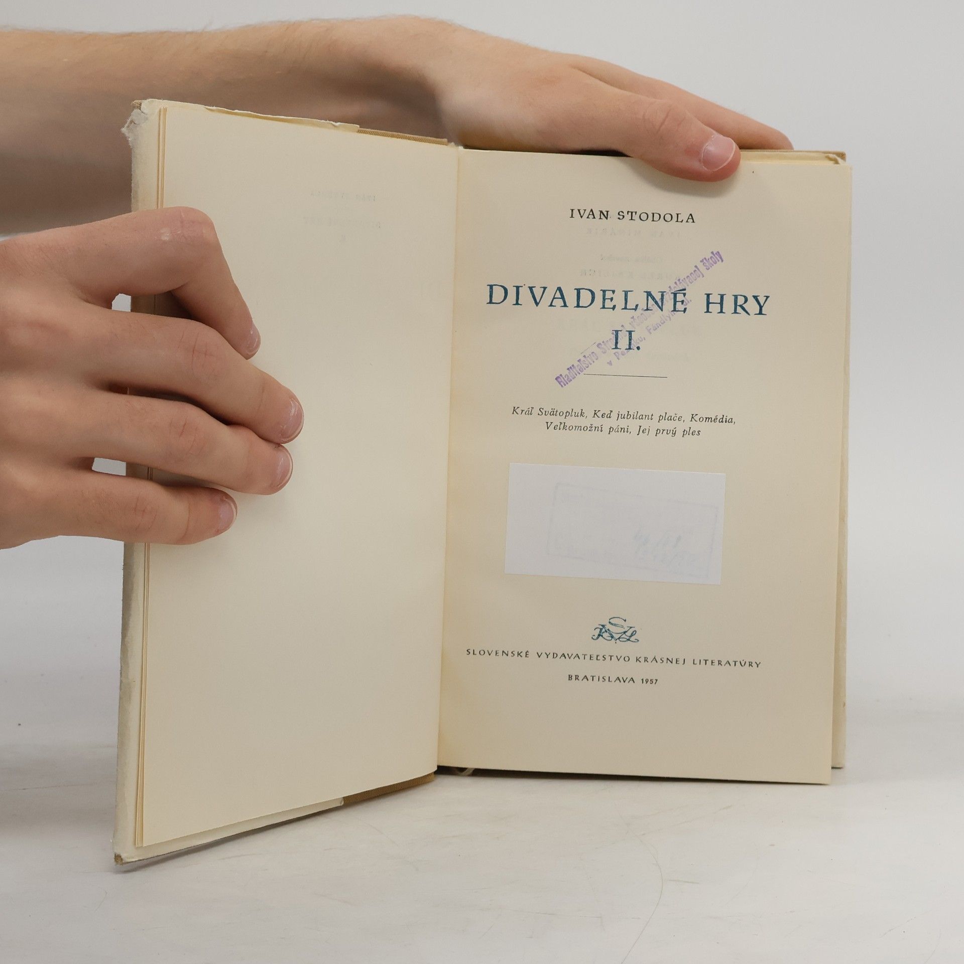 Jiří Mahen Divadelné hry II