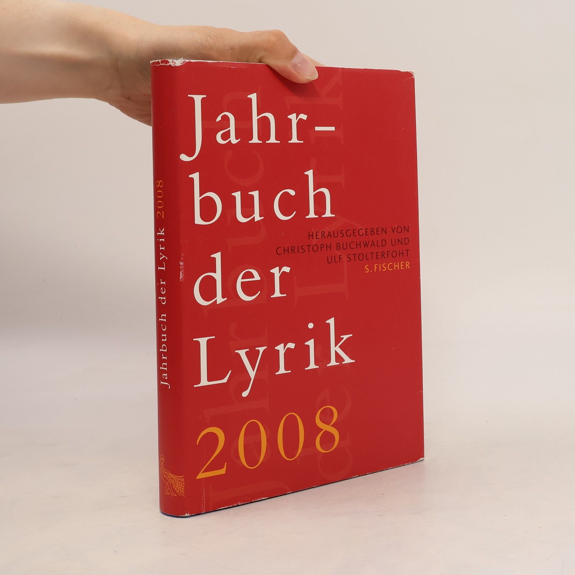 Ulf Stolterfoht Jahrbuch der Lyrik 2008