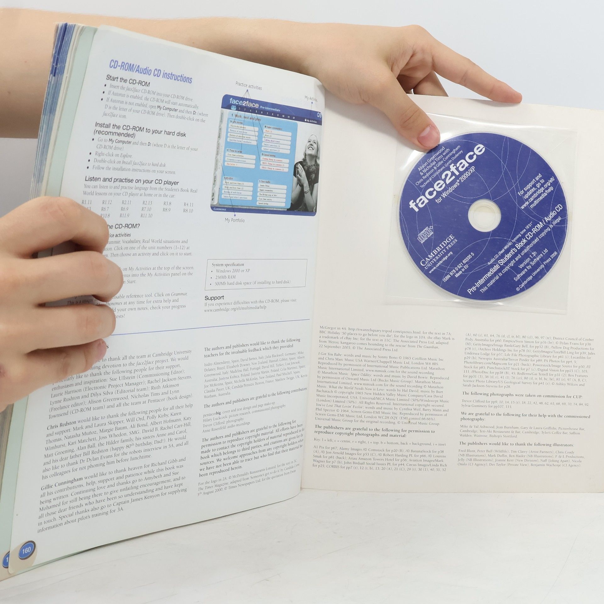 Gillie Cunningham Face2face : pre-intermediate : student's book