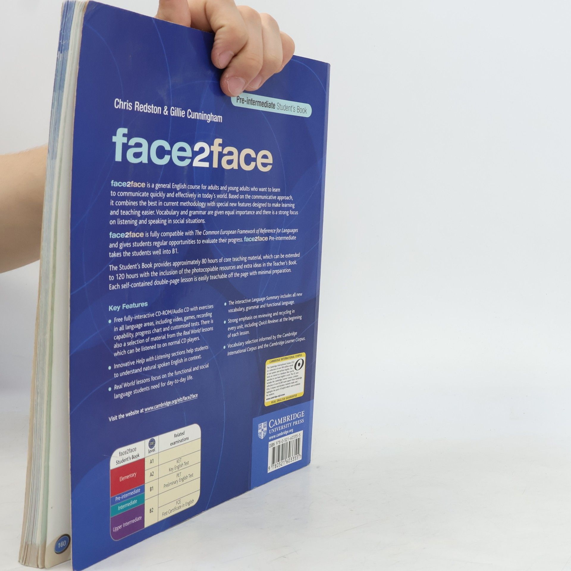 Gillie Cunningham Face2face : pre-intermediate : student's book