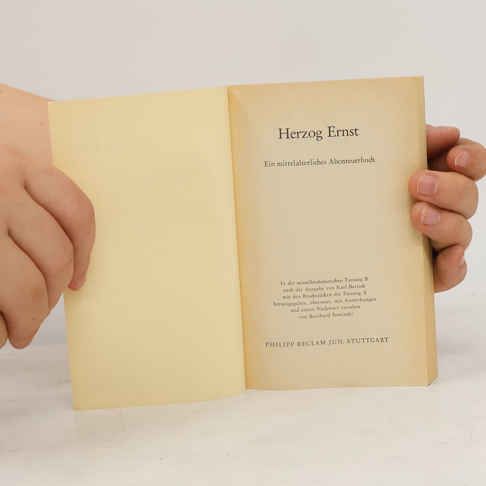 Collectif d'auteurs Herzog Ernst