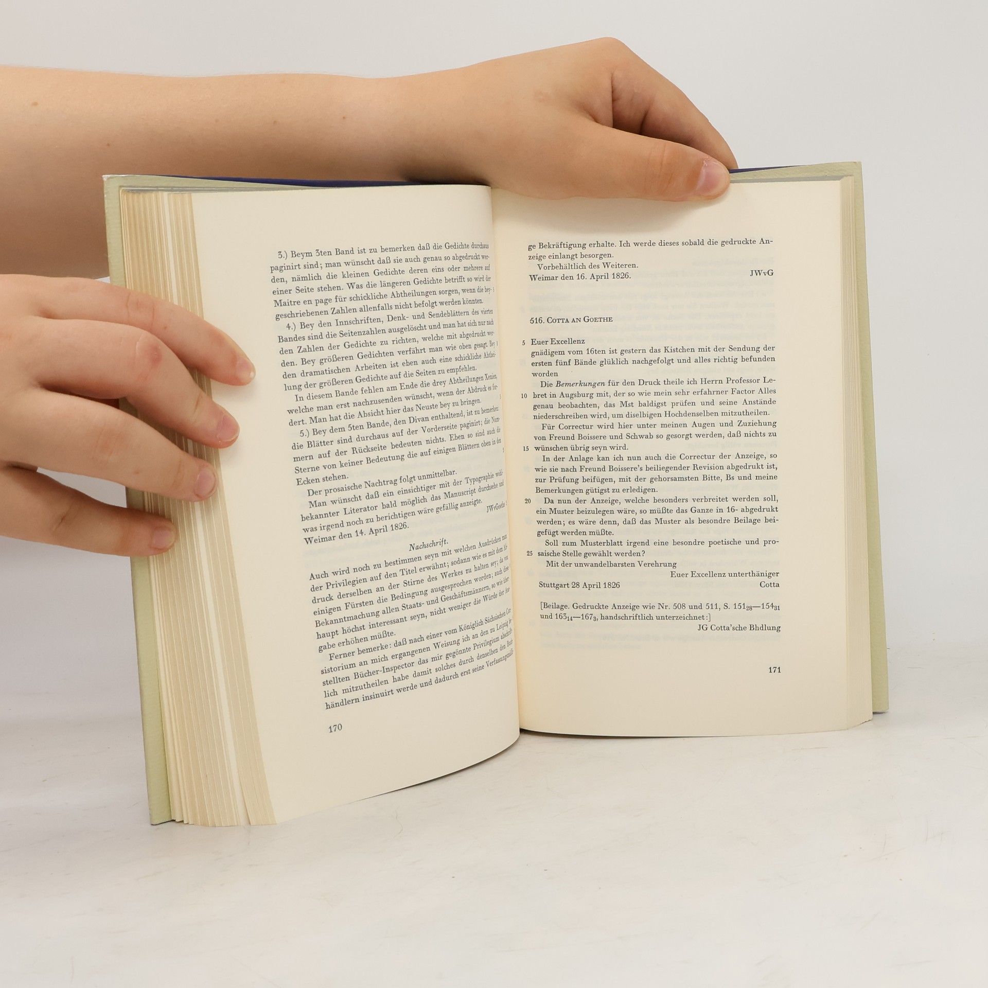 Johann Wolfgang von Goethe Goethe und Cotta Briefwechsel 1797-1832 : Textkritische und kommentierte Ausgabe in drei Bänden. Bd. 2, Briefe 1816-1832