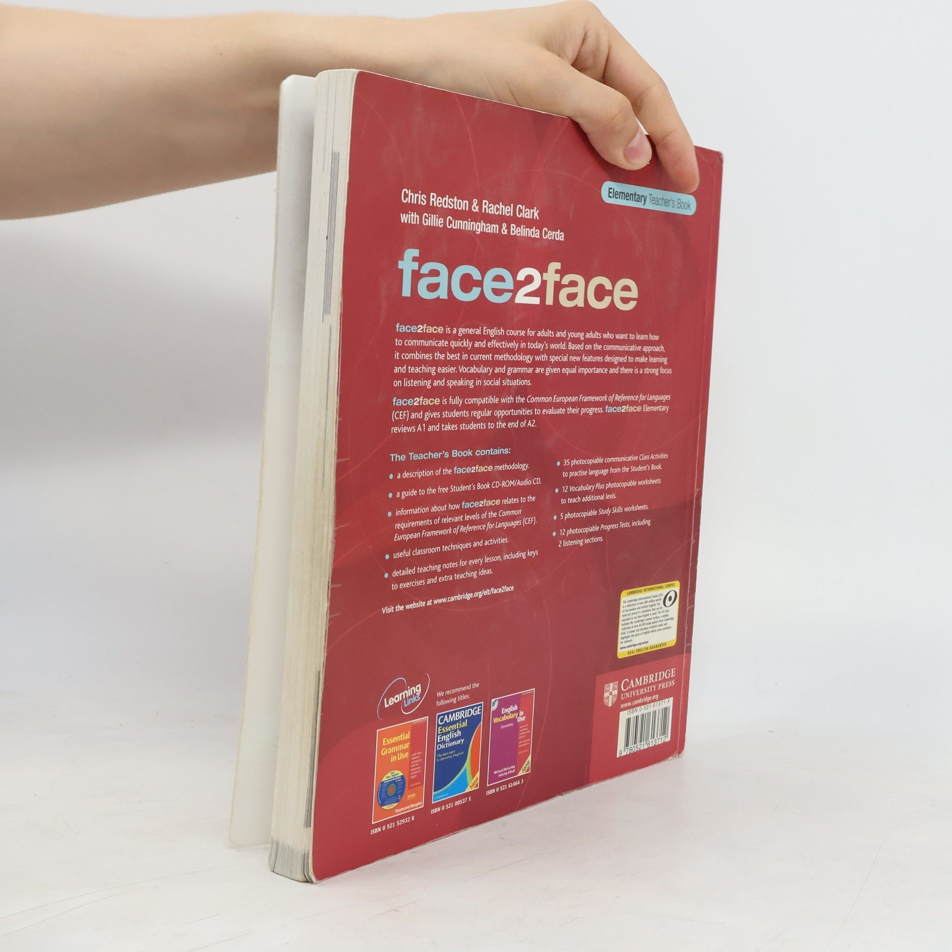 Chris Redstone Face2face : elementary. Teacher's book
