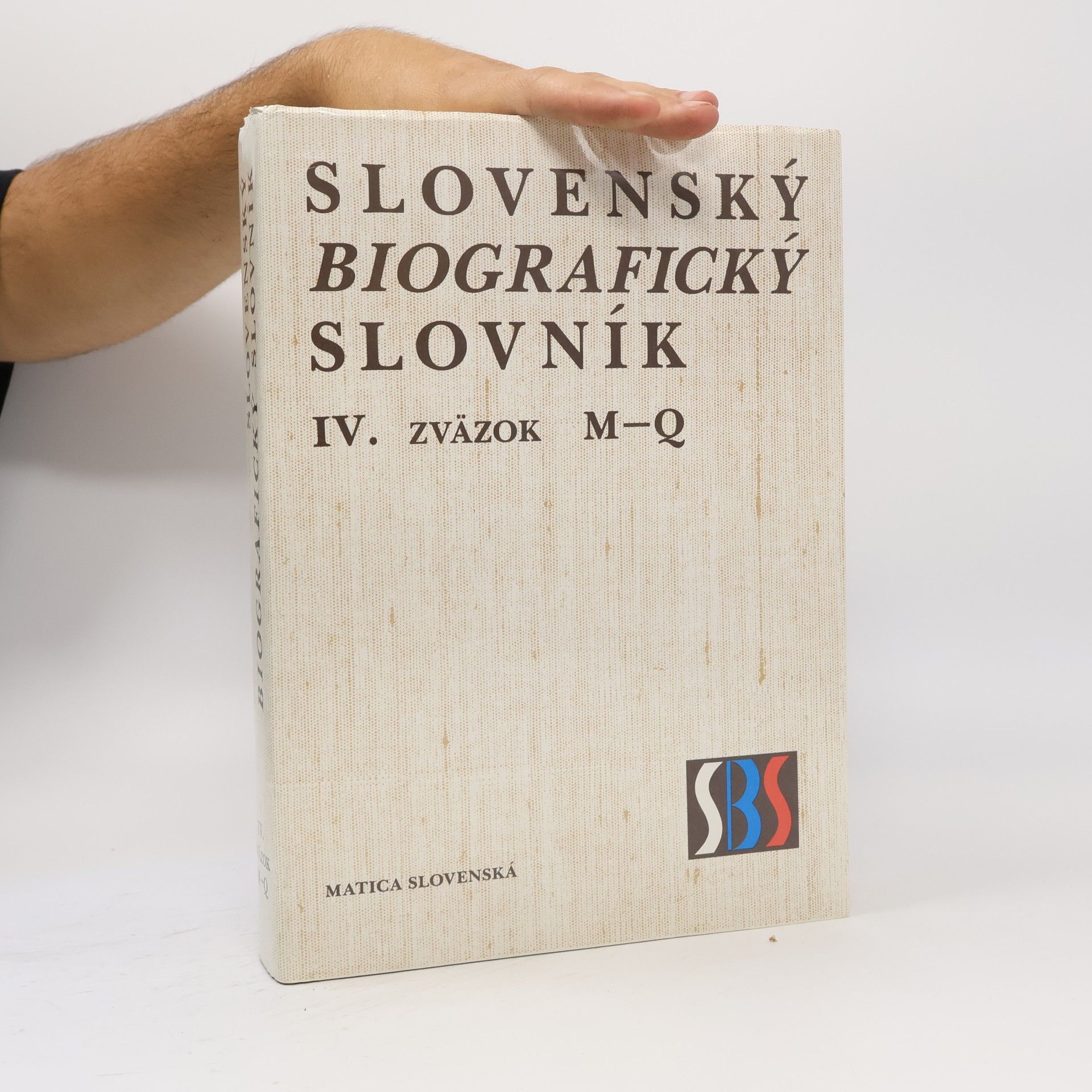 Kolektiv autorů Slovenský biografický slovník IV. M – Q