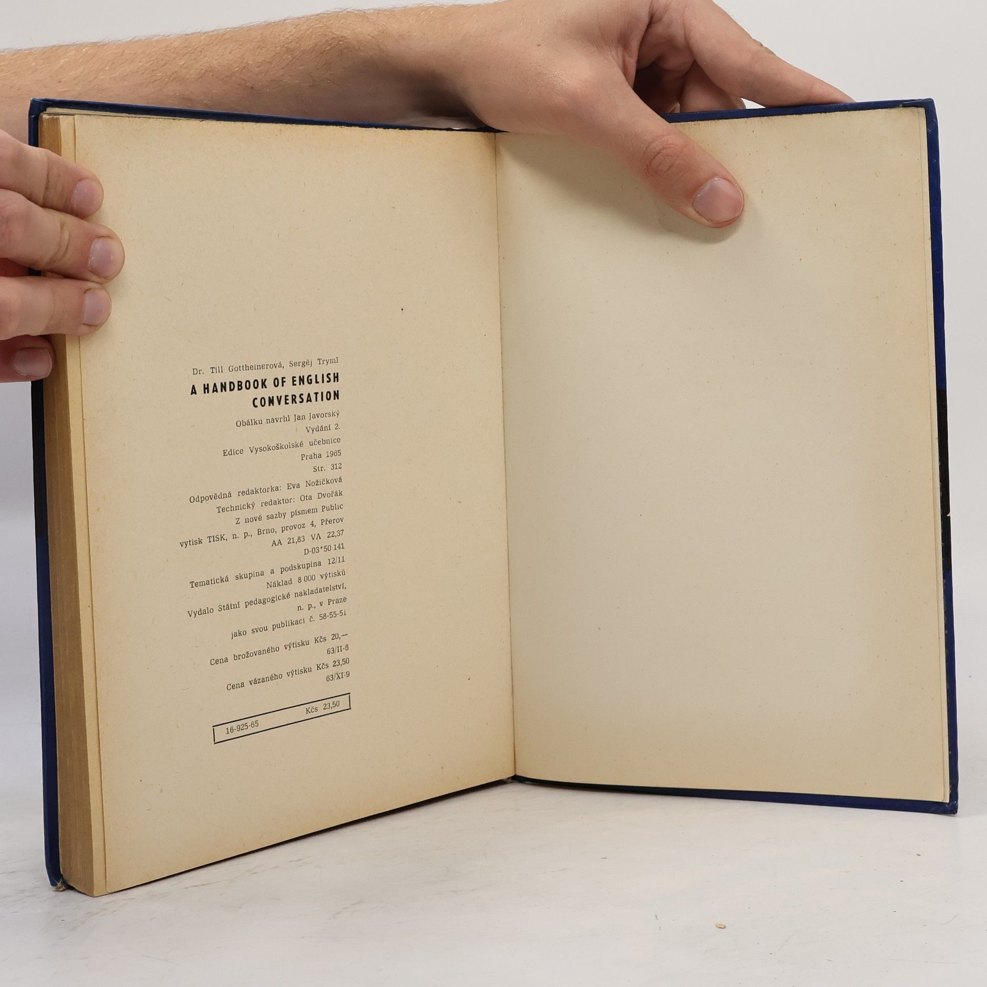 Sergej Tryml A Handbook of English Conversation
