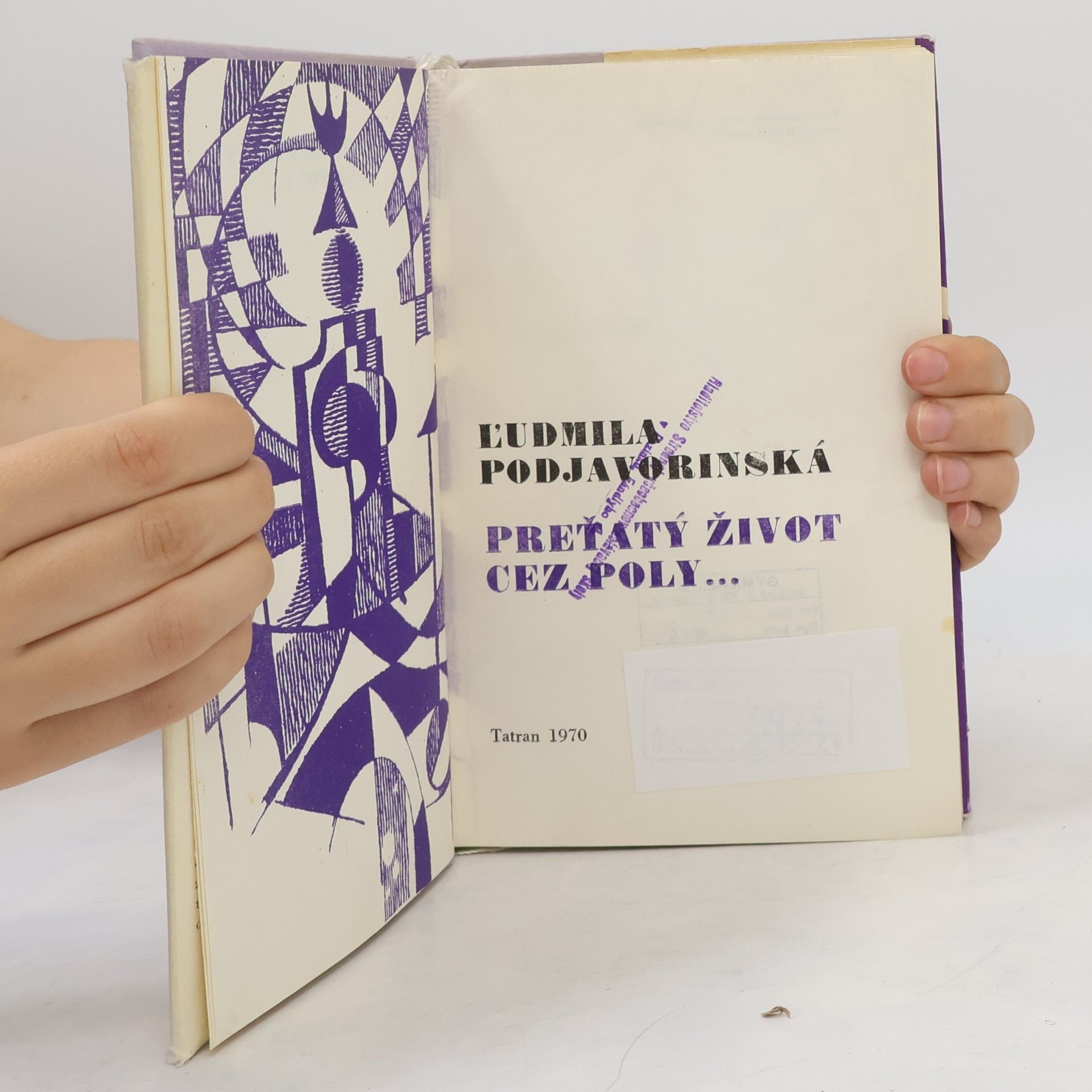Ľudmila Podjavorinská Preťatý život cez poly...