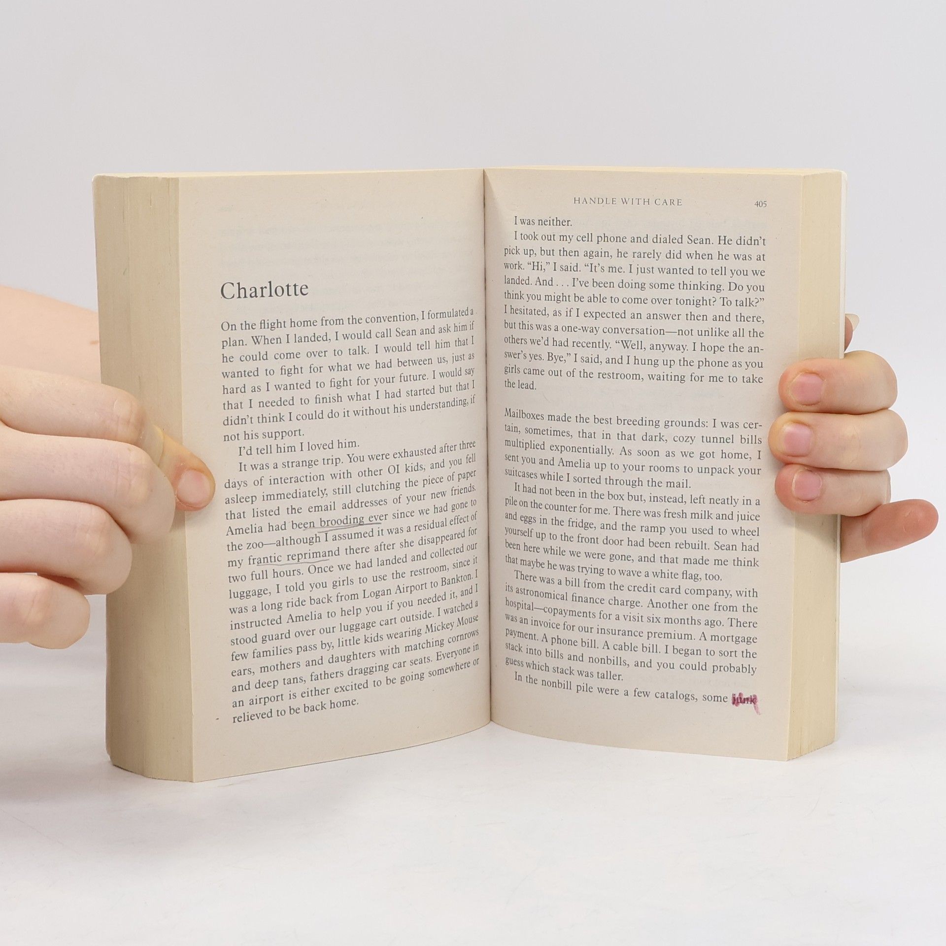 Jodi Picoult Handle with Care
