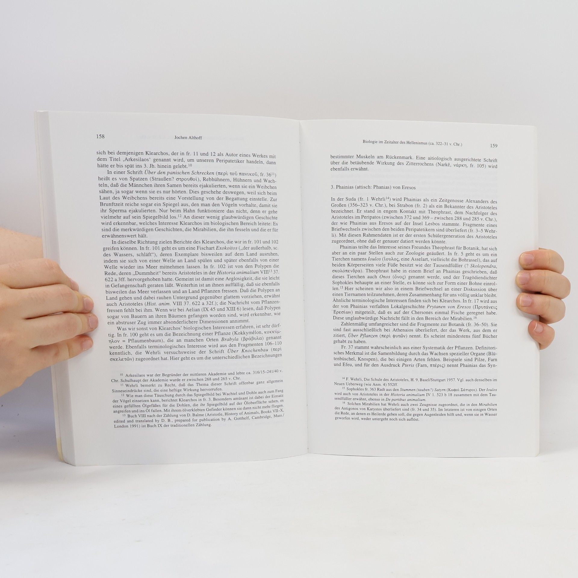 Georg Wöhrle Geschichte der Mathematik und der Naturwissenschaften in der Antike - 1: Biologie