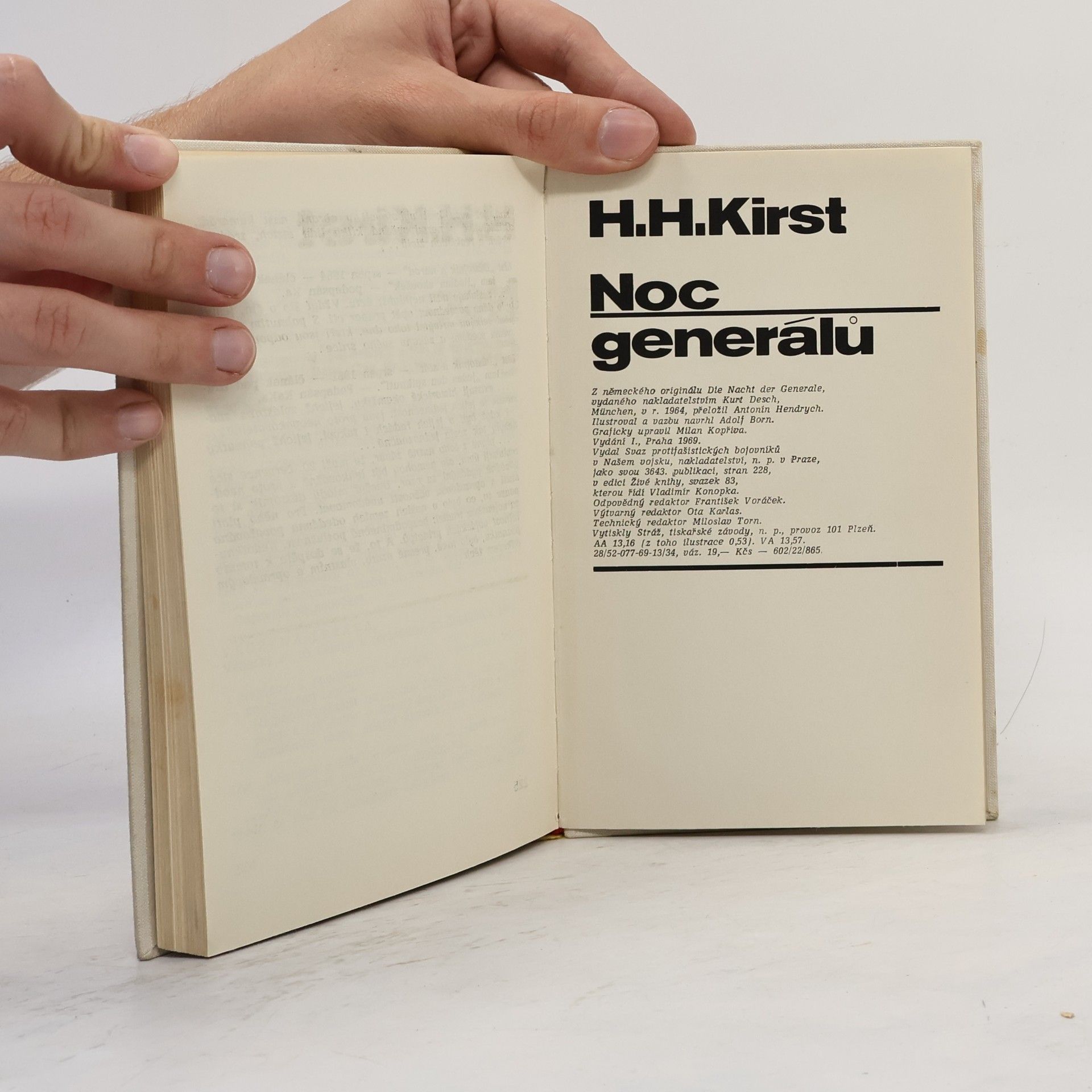 Hans Hellmut Kirst Noc generálů