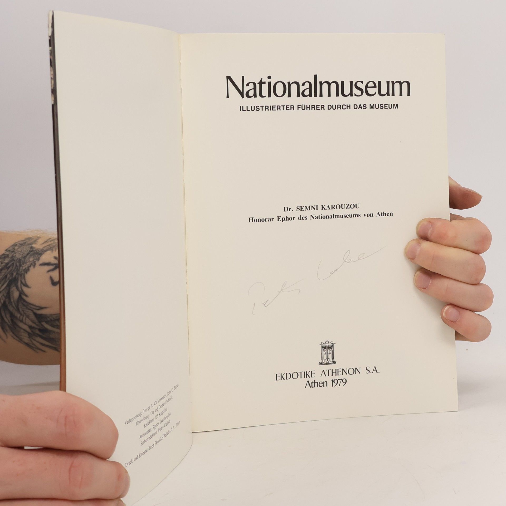 Semni Karouzou Nationalmuseum. Illustrierter Führer durch das Museum
