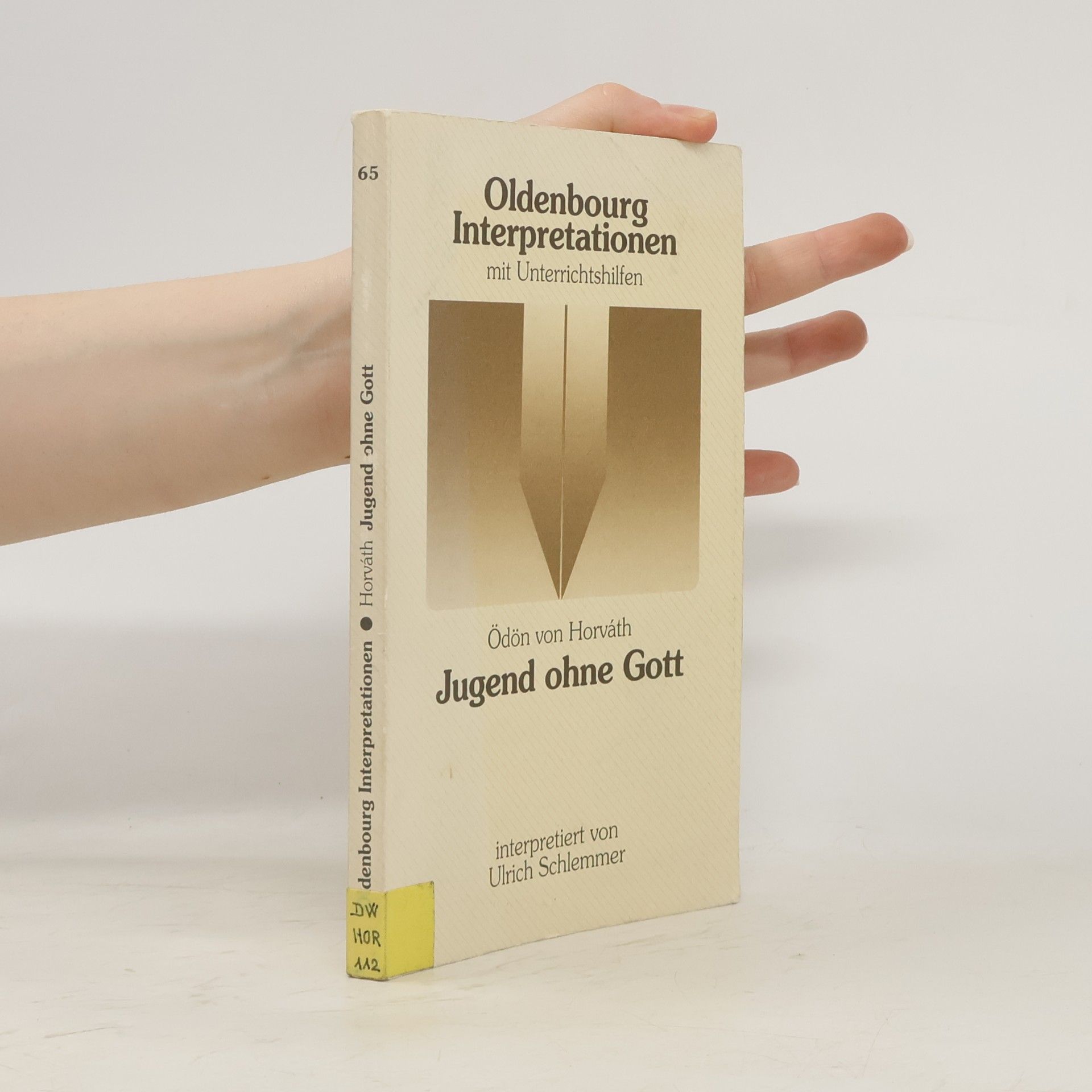 Ulrich Schlemmer Ödön von Horváth, Jugend ohne Gott