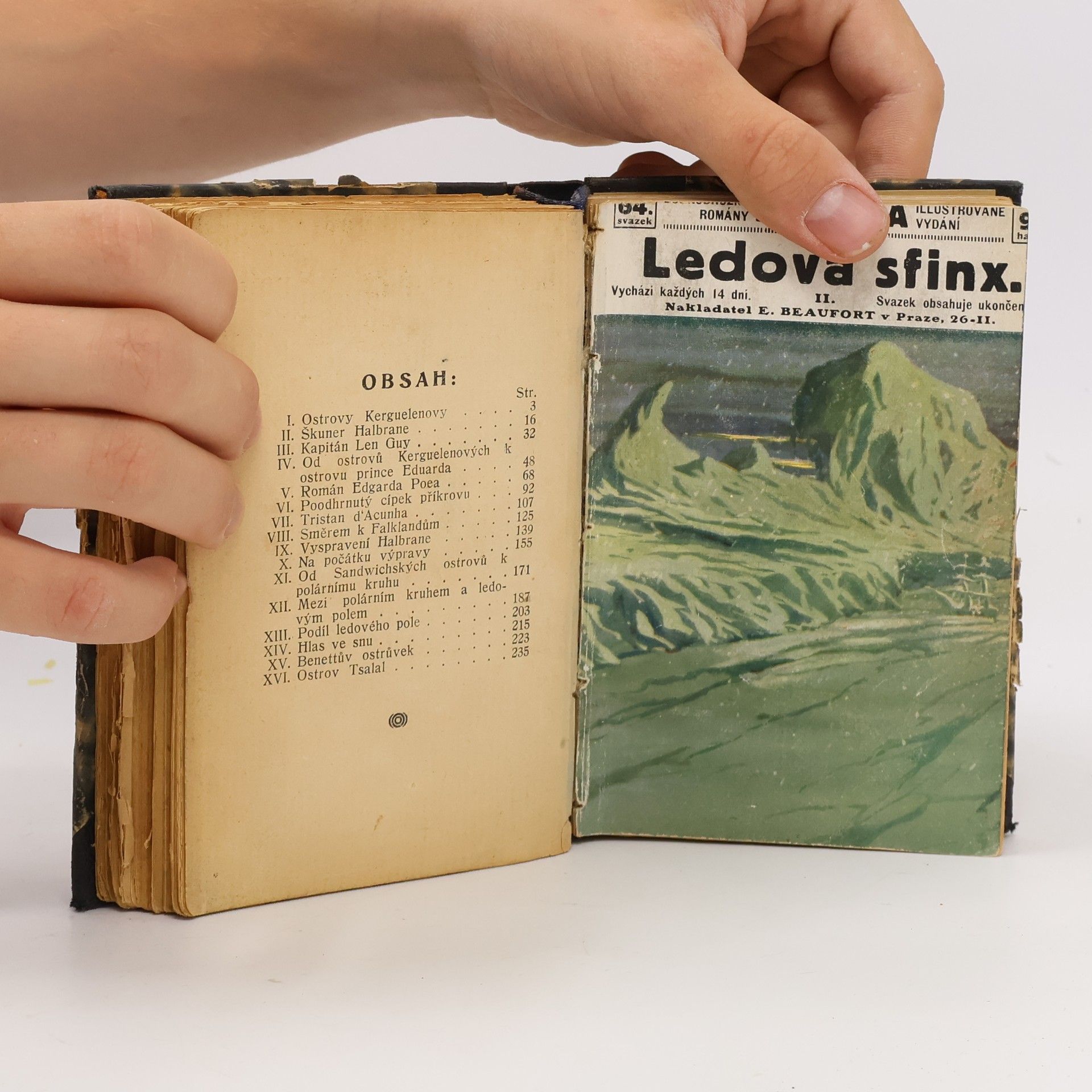Jules Verne Ledová sfinx I