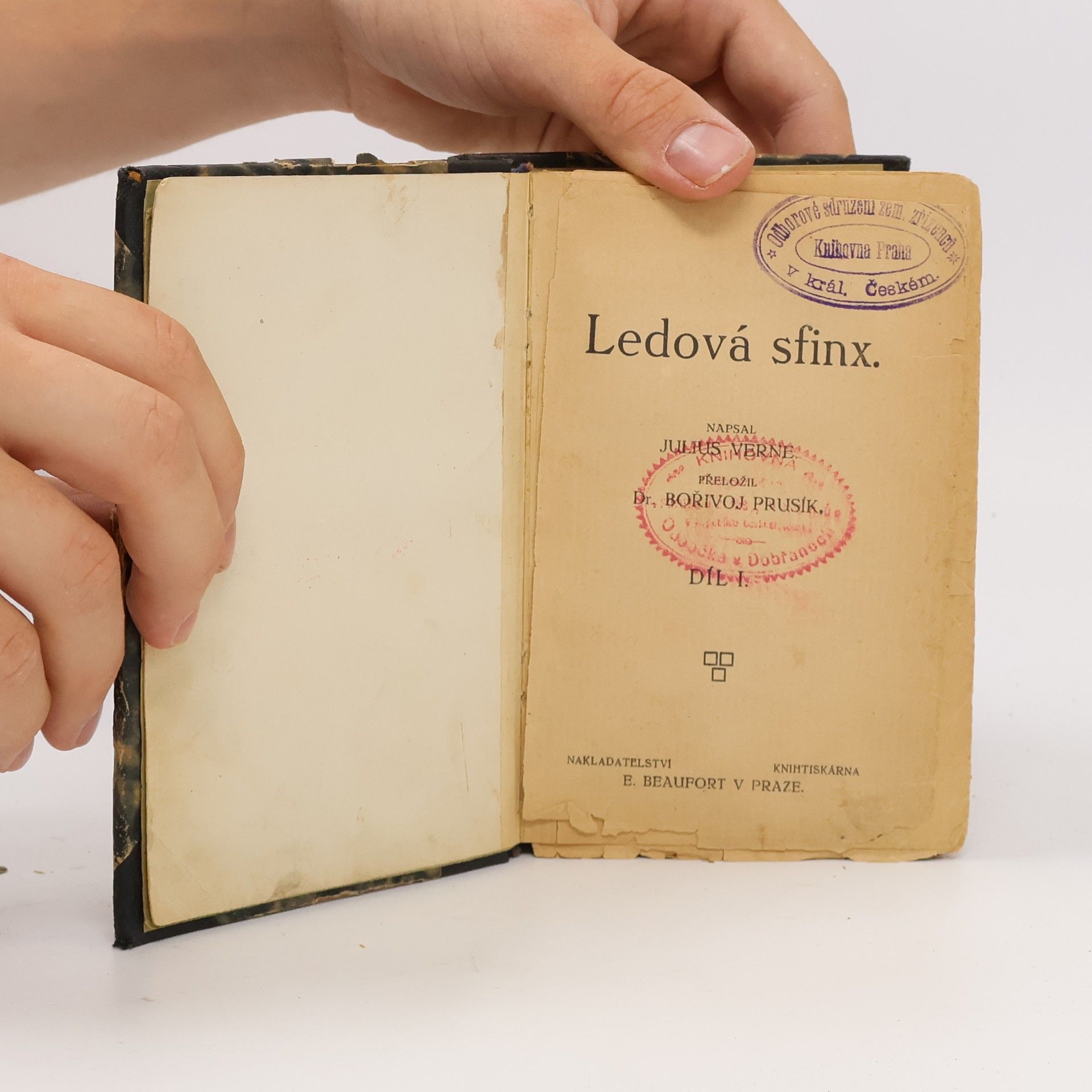 Jules Verne Ledová sfinx I