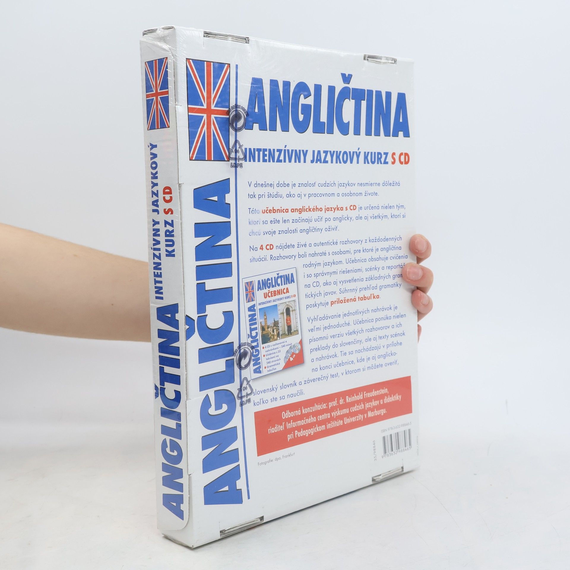 Antony Peck Angličtina. Intenzívny jazykový kurz s CD