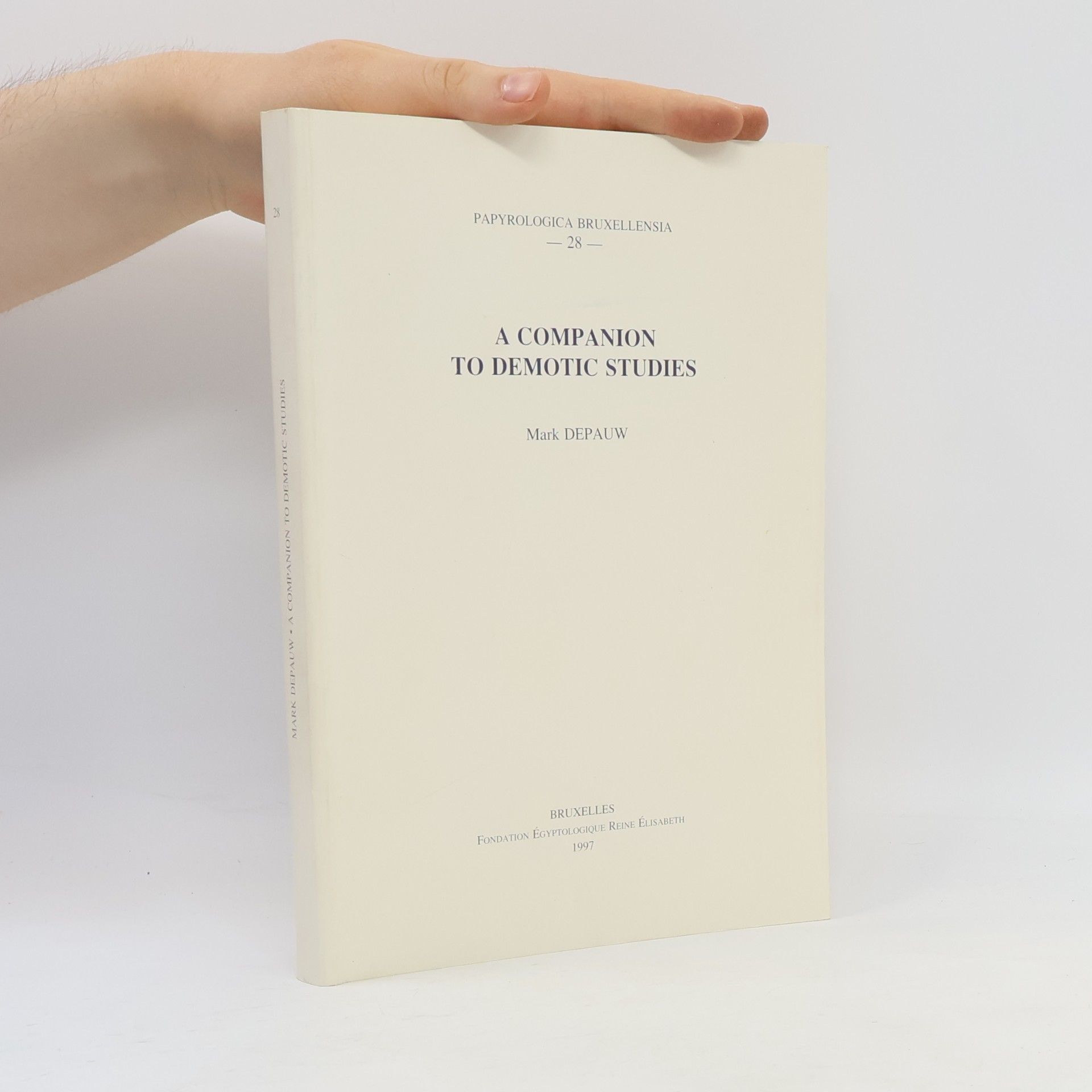 A companion to demotic studies