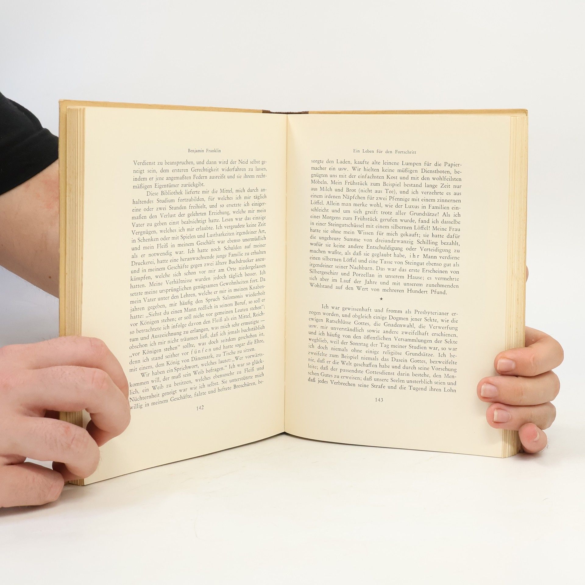 Benjamin Franklin Benjamin Franklin: Selbstbiographie