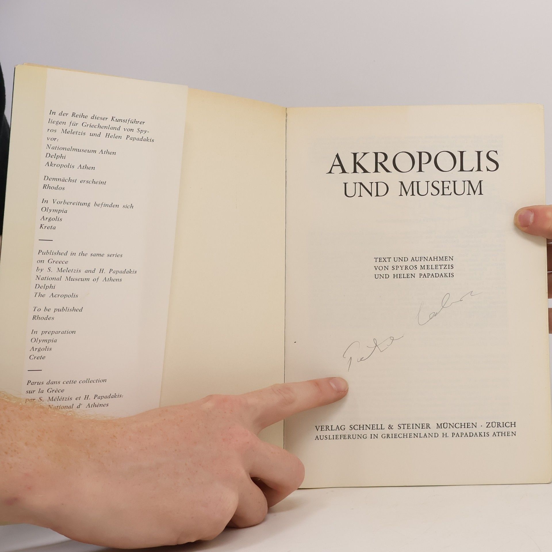 Spyros Meletzēs Akropolis und Museum