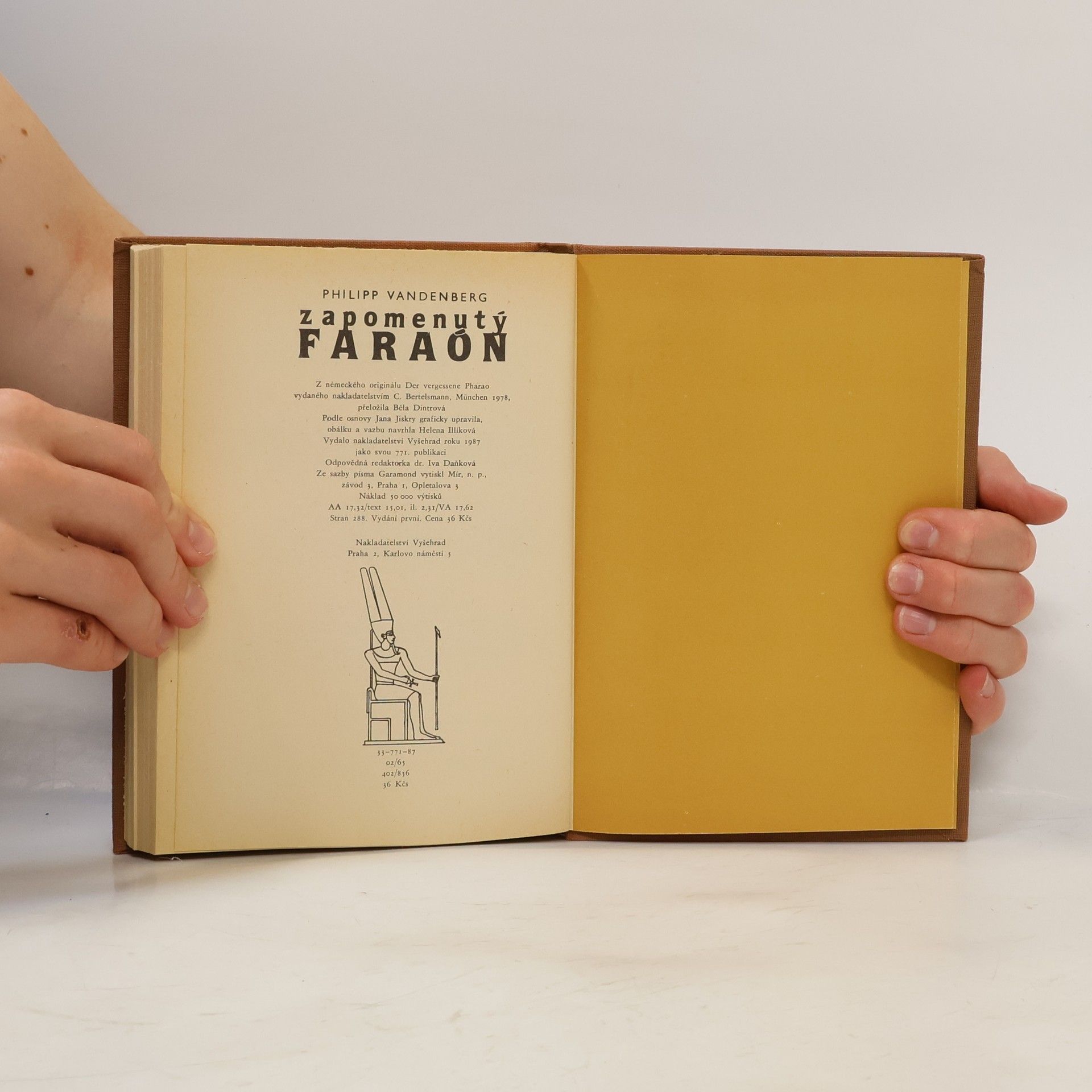 Philipp Vandenberg Zapomenutý faraon