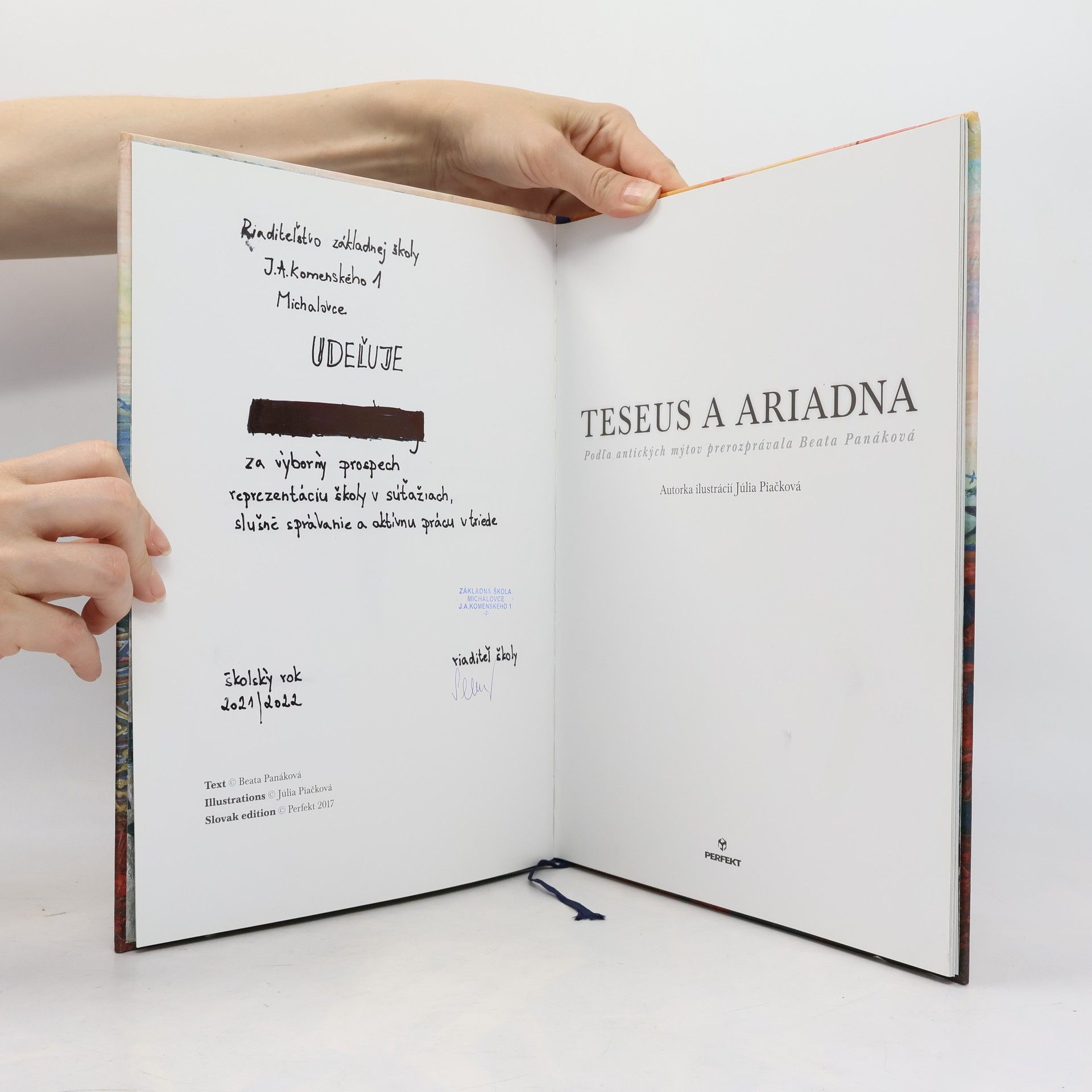 Beata Panáková Teseus a Ariadna