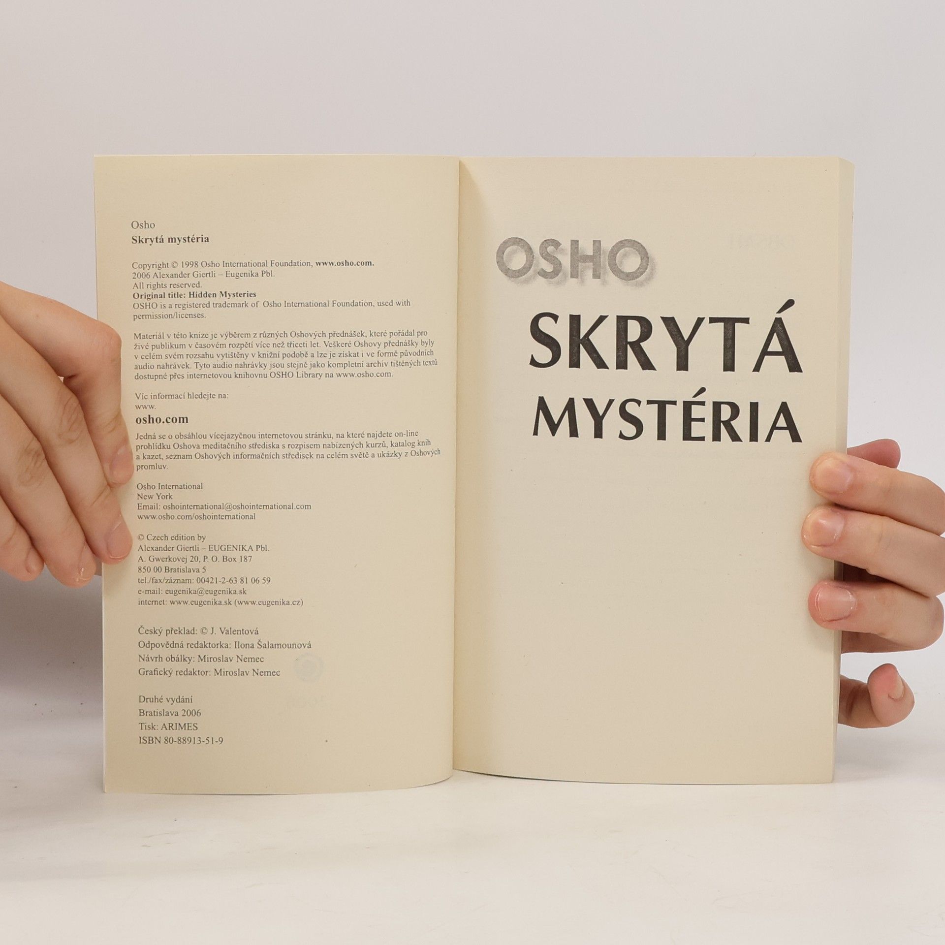 Ošó Skrytá mystéria