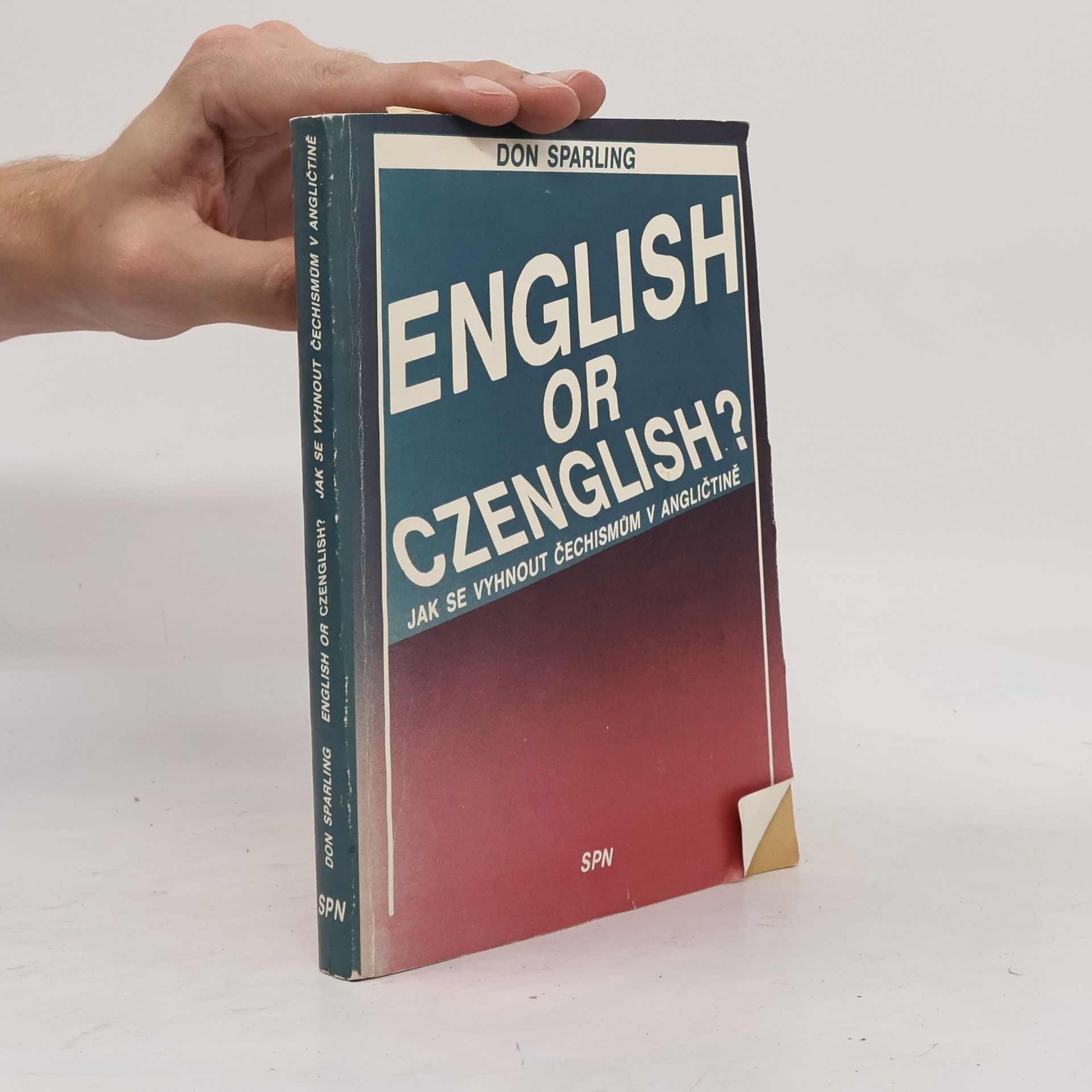 Don Sparling English or Czenglish?