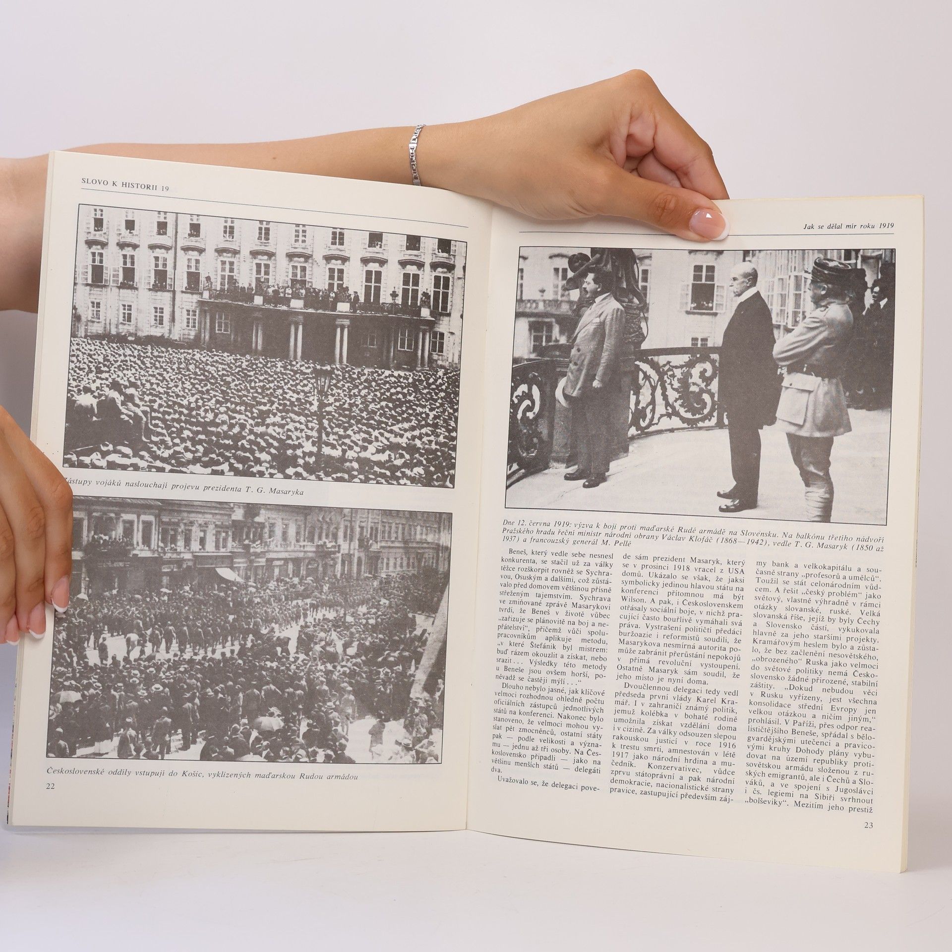 Various authors Slovo k historii. Jak se dělal mír roku 1919