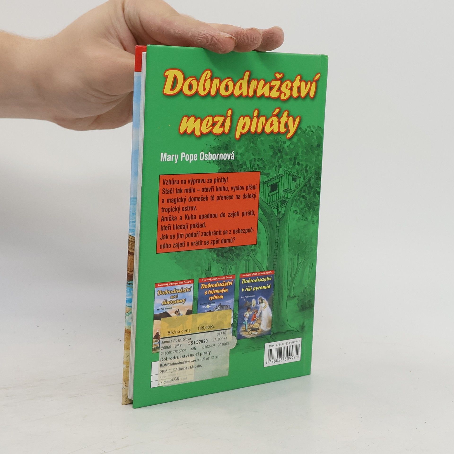 Mary Pope Osborne Dobrodružství mezi piráty