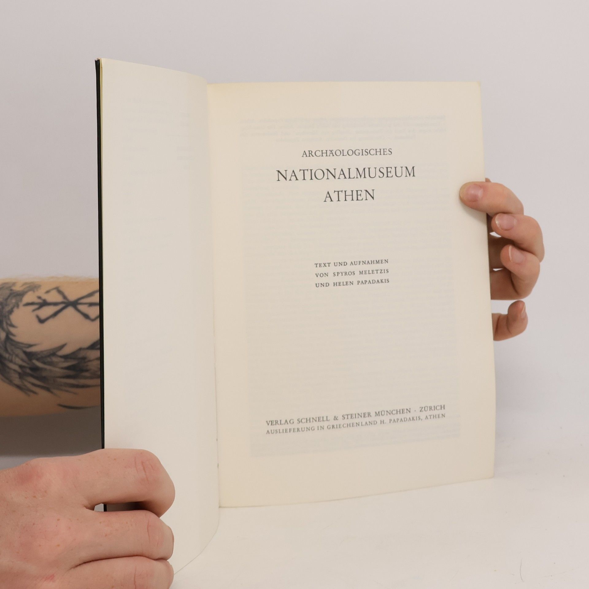 Autorenkollektiv Archäologisches Nationalmuseum Athen kleiner Touristenführer