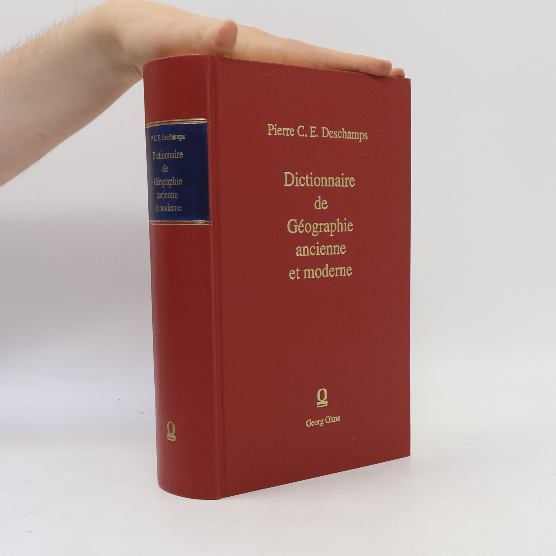 Pierre C. E. Deschamps Dictionnaire de géographie ancienne et moderne