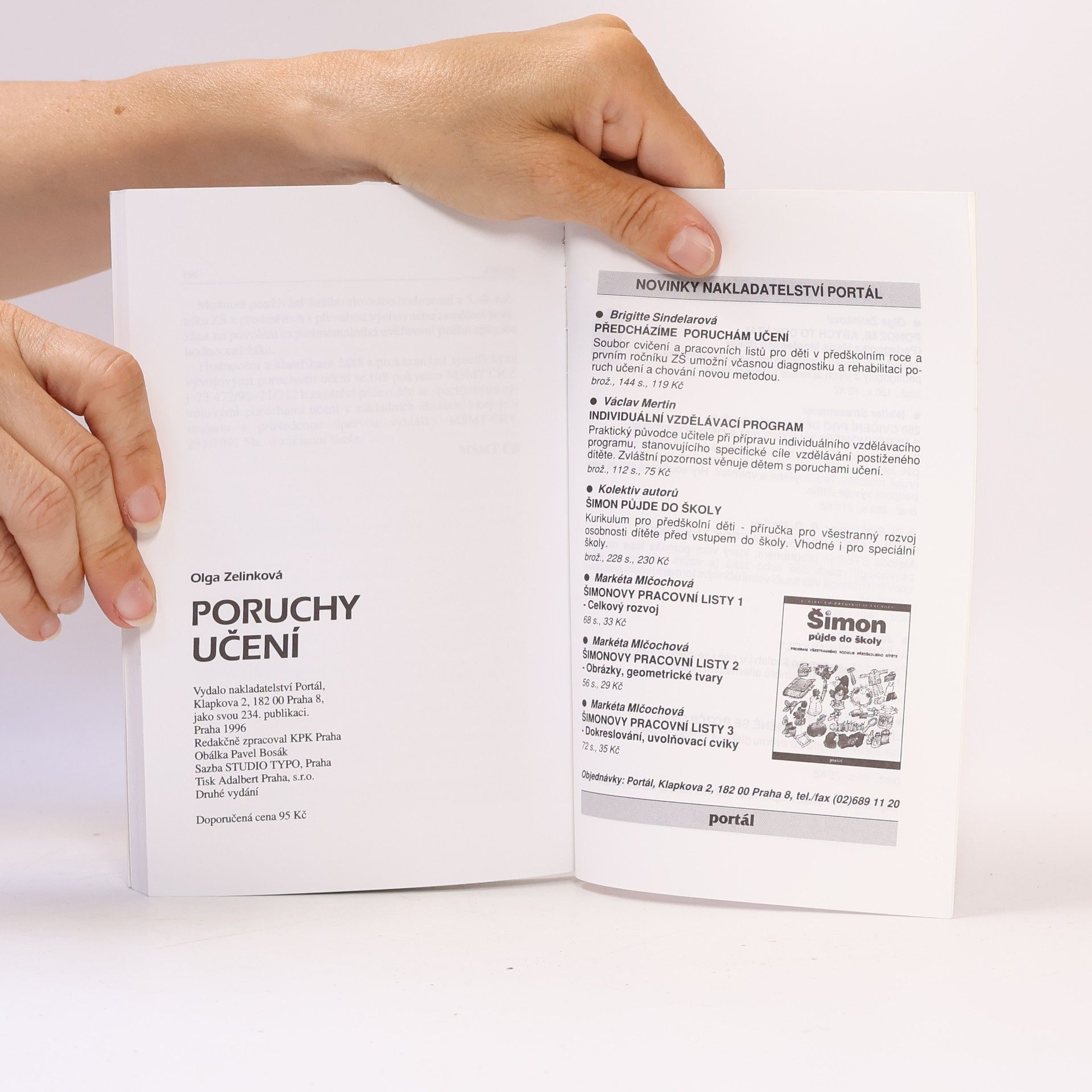 Zelinková Olga Poruchy učení