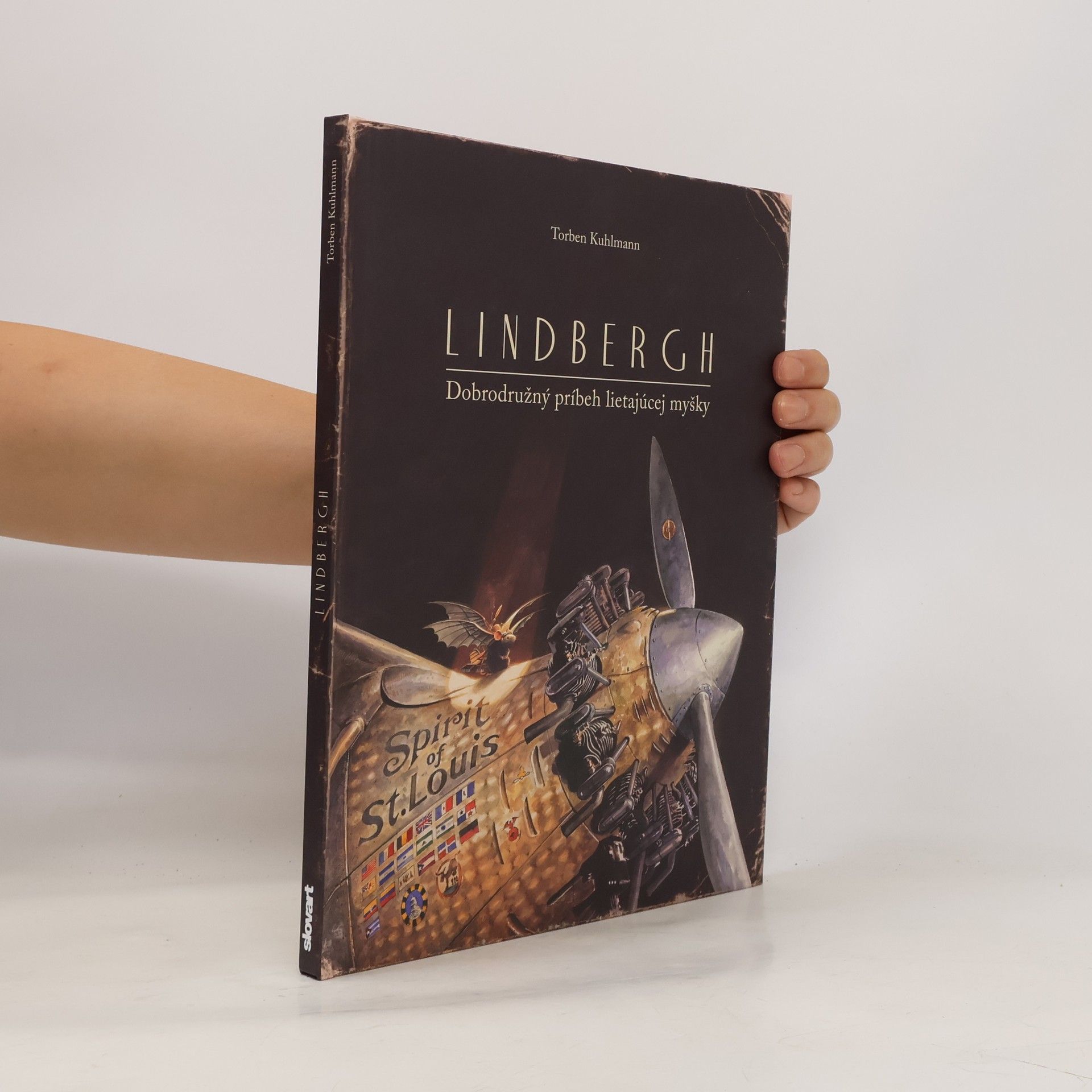 Torben Kuhlmann Lindergh: Dobrodružný príbeh lietajúcej myšky