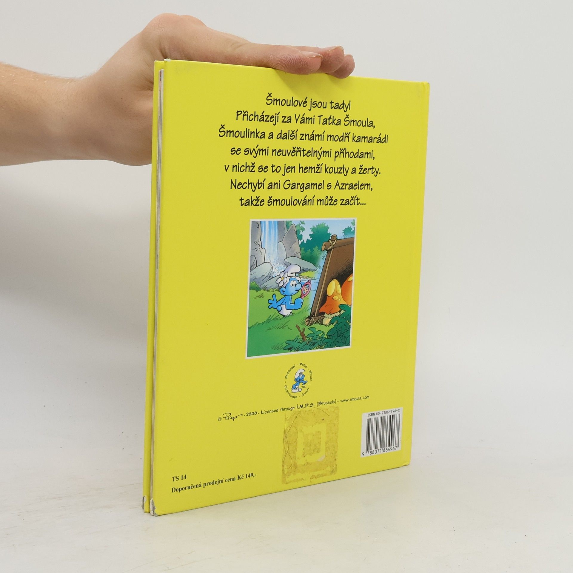 Autorenkollektiv Šmoulové - Šmoula učedník, Gargamelovo začarované zrcadlo
