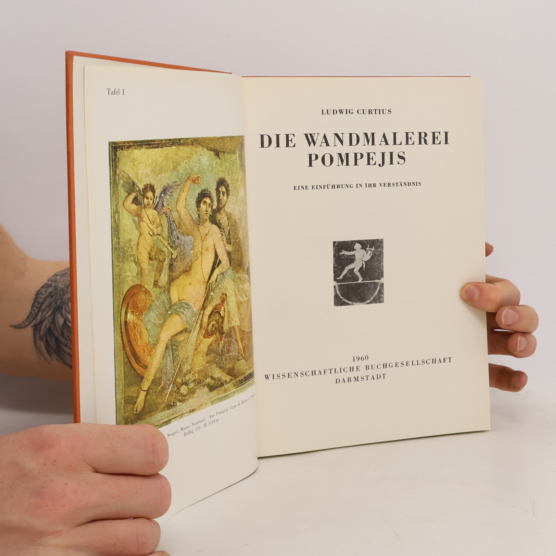 Ludwig Curtius Die Wandmalerei Pompejis