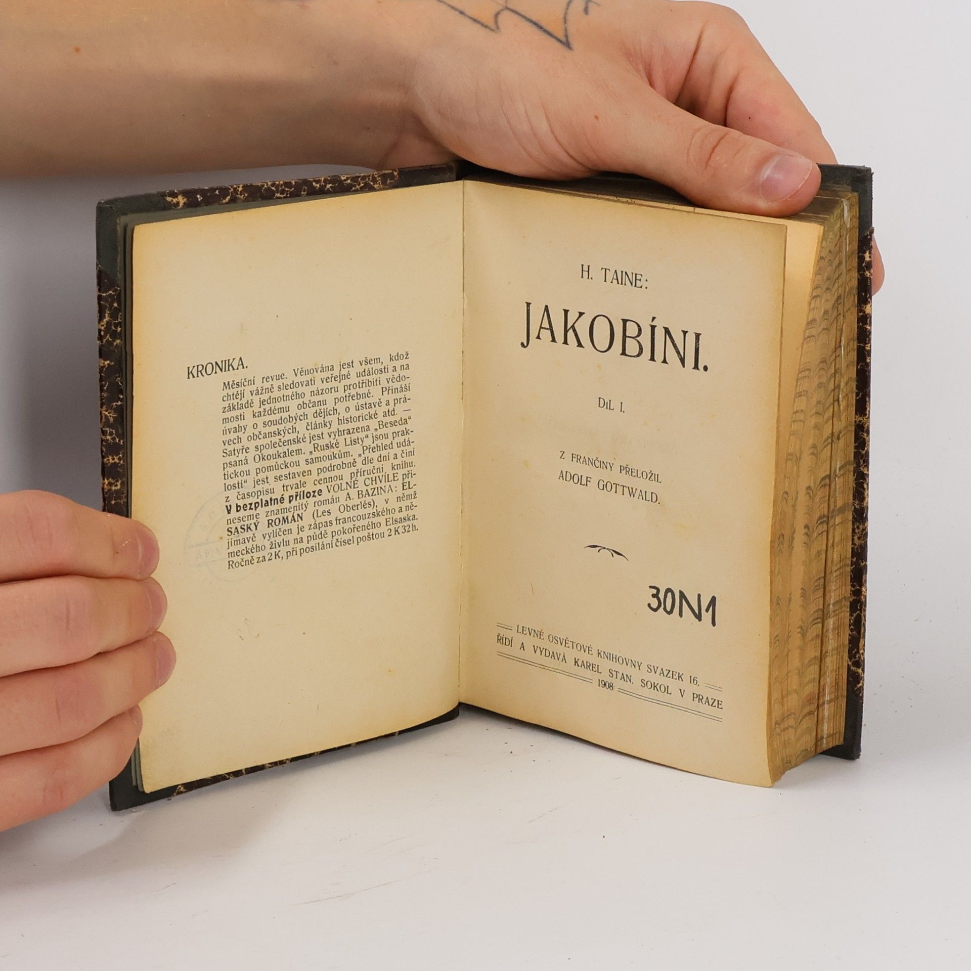 H. Taine Jakobíni I.