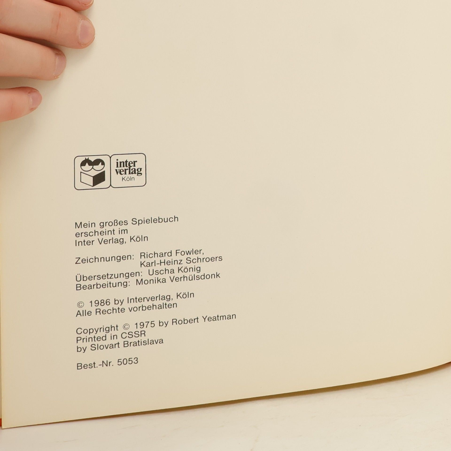 Autorenkollektiv Mein Großes Spielebuch