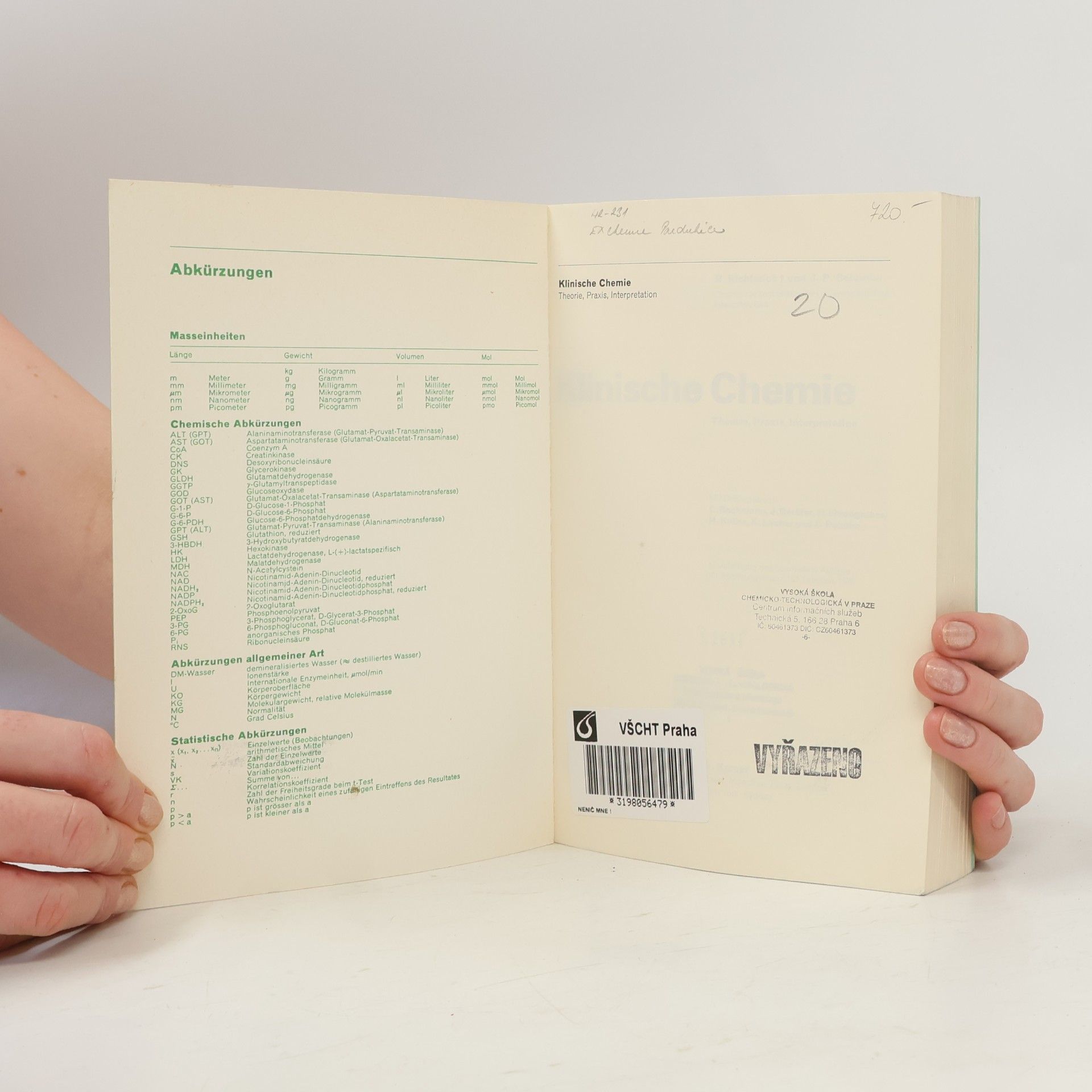 Roland Richterich Klinische Chemie - 4. Auflage