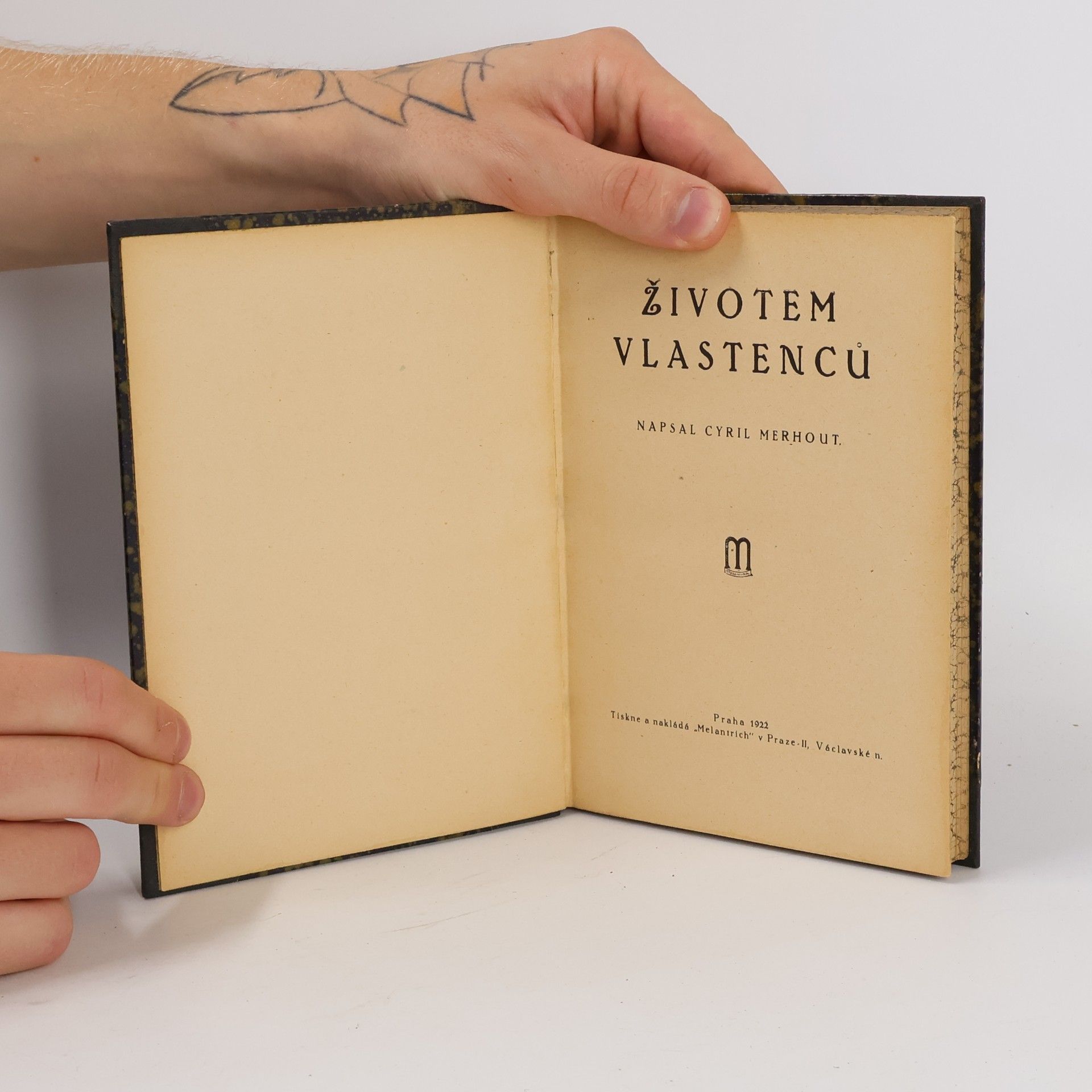 Cyril Merhout Životem vlastenců