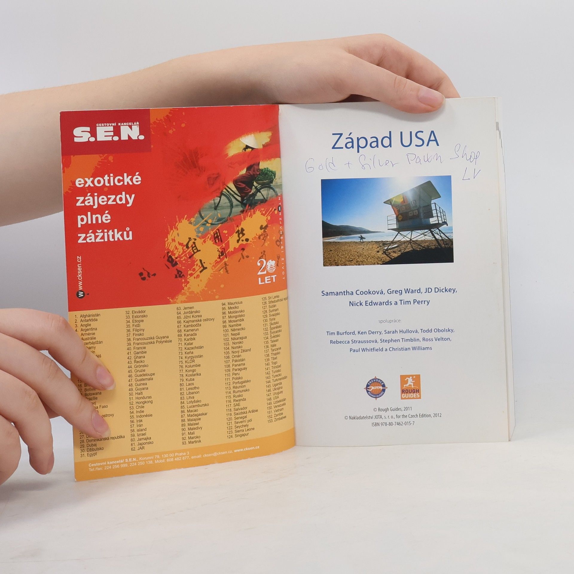 Samantha Cook Západ USA: Národní parky: Turistický průvodce