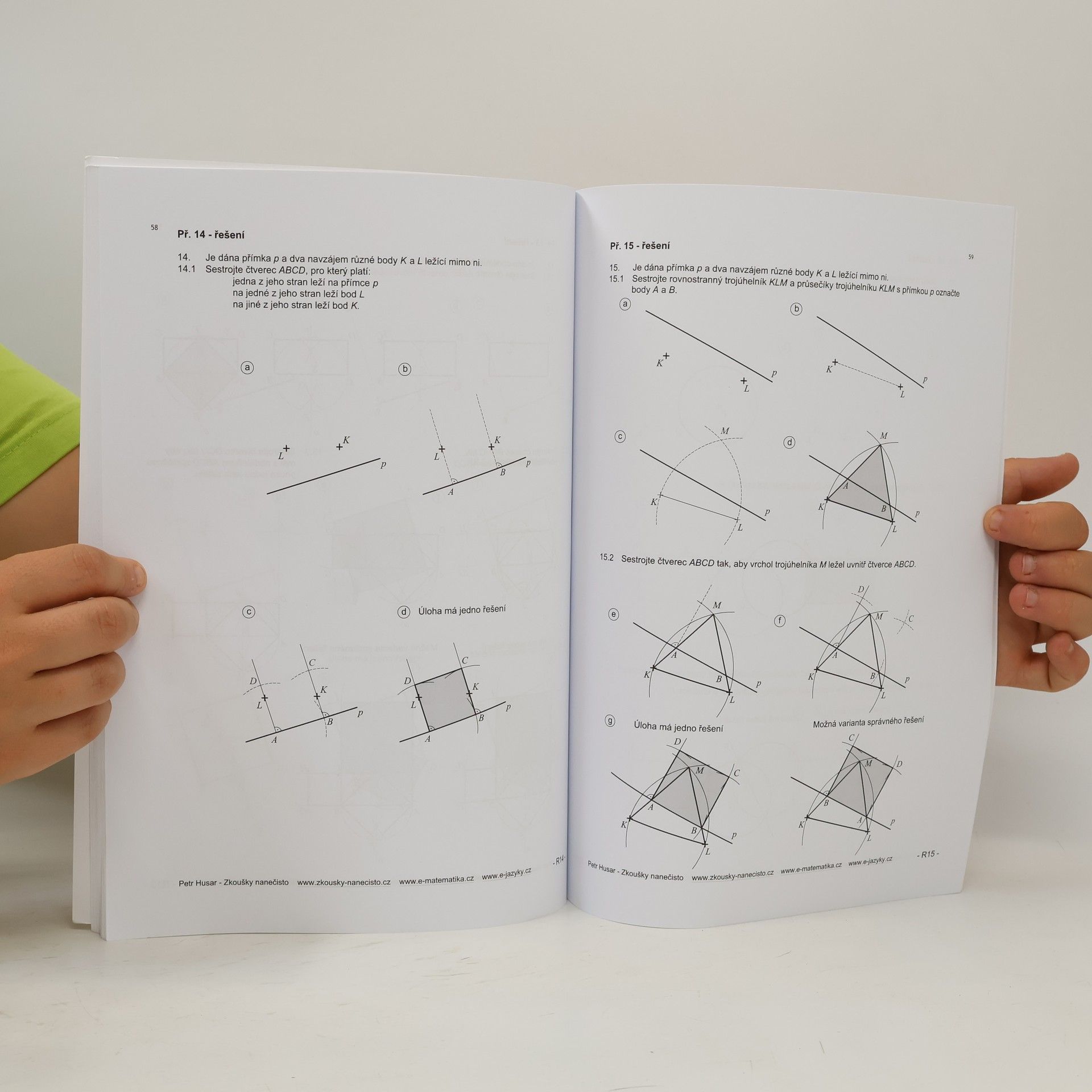 Petr Husar Konstrukční geometrie ke státním přijímacím zkouškám pro 5. třídu 1