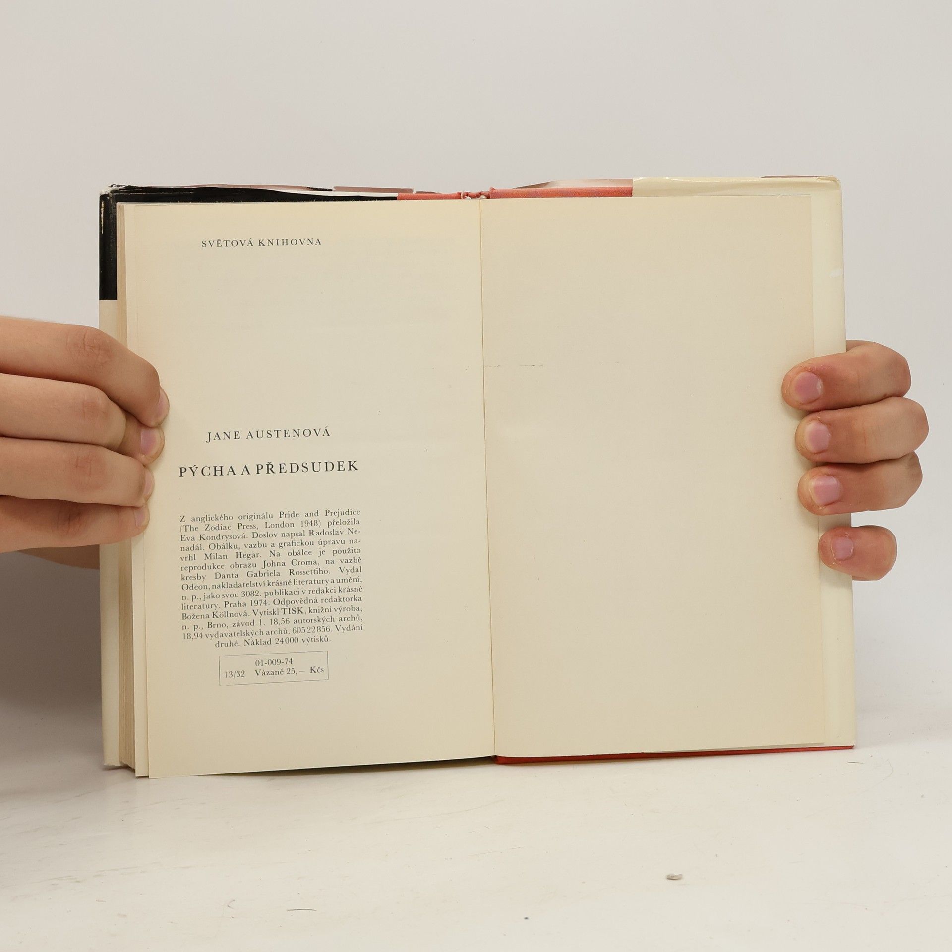 Jane Austen Pýcha a předsudek