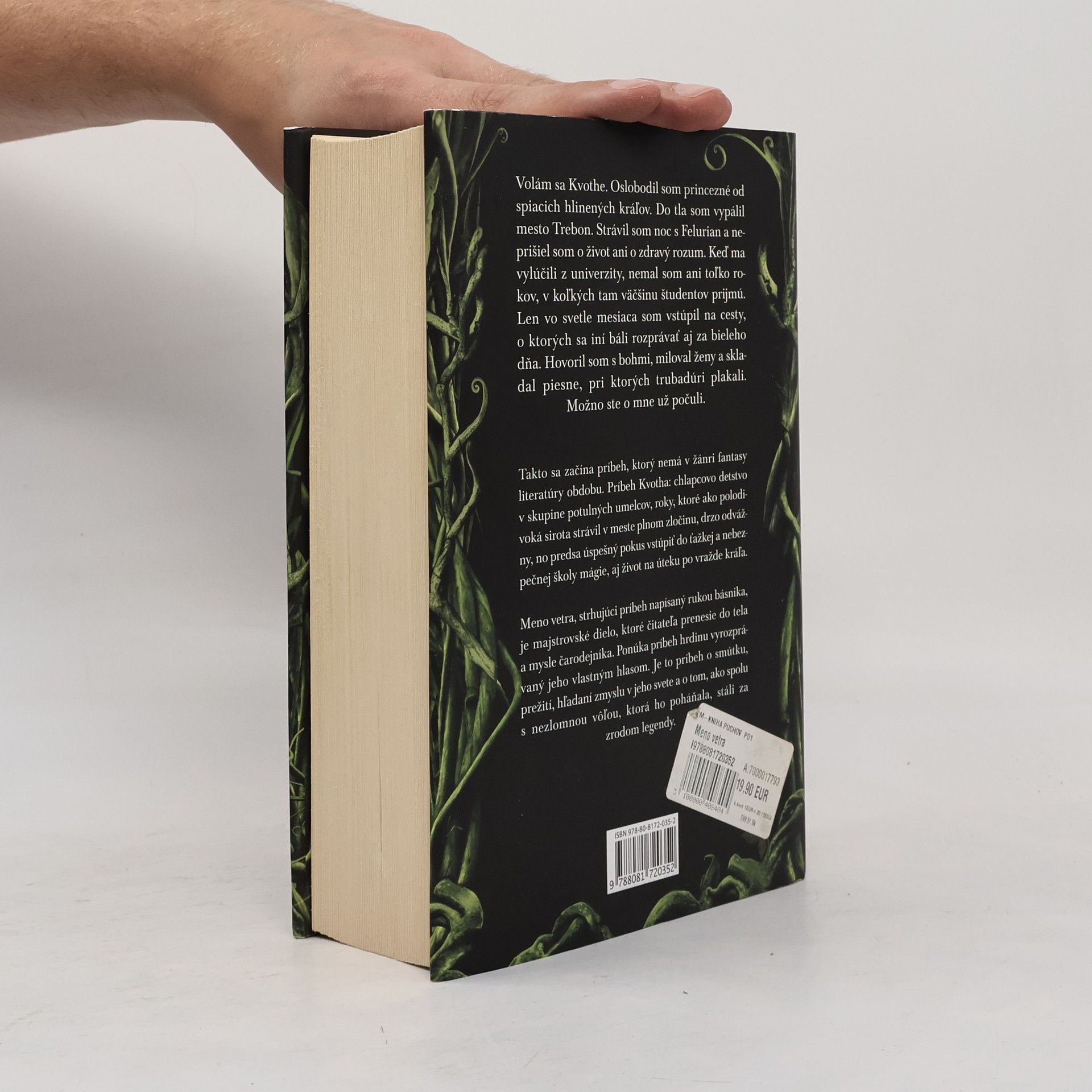 Patrick Rothfuss Meno vetra