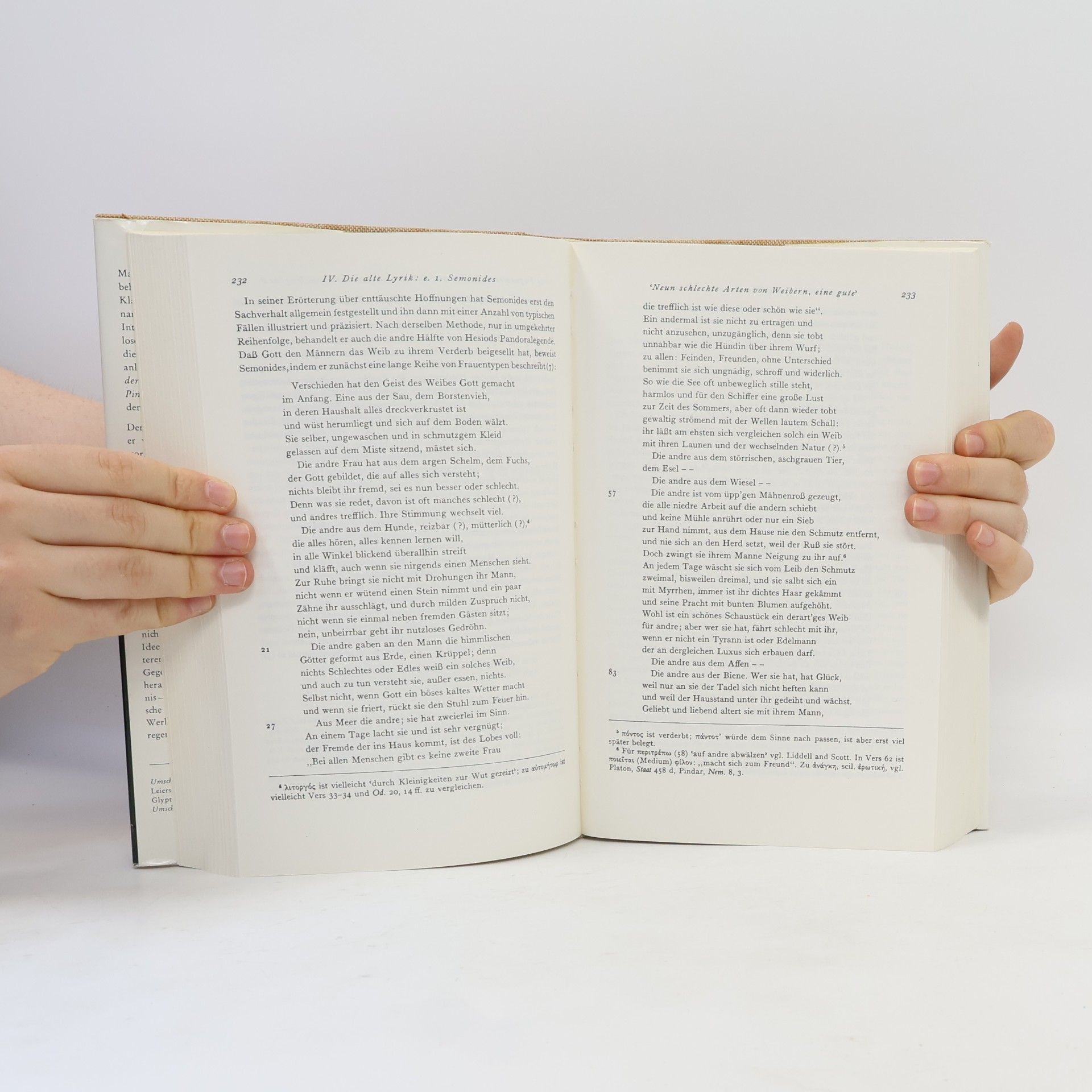 Hermann Fränkel Dichtung und Philosophie des frühen Griechentums